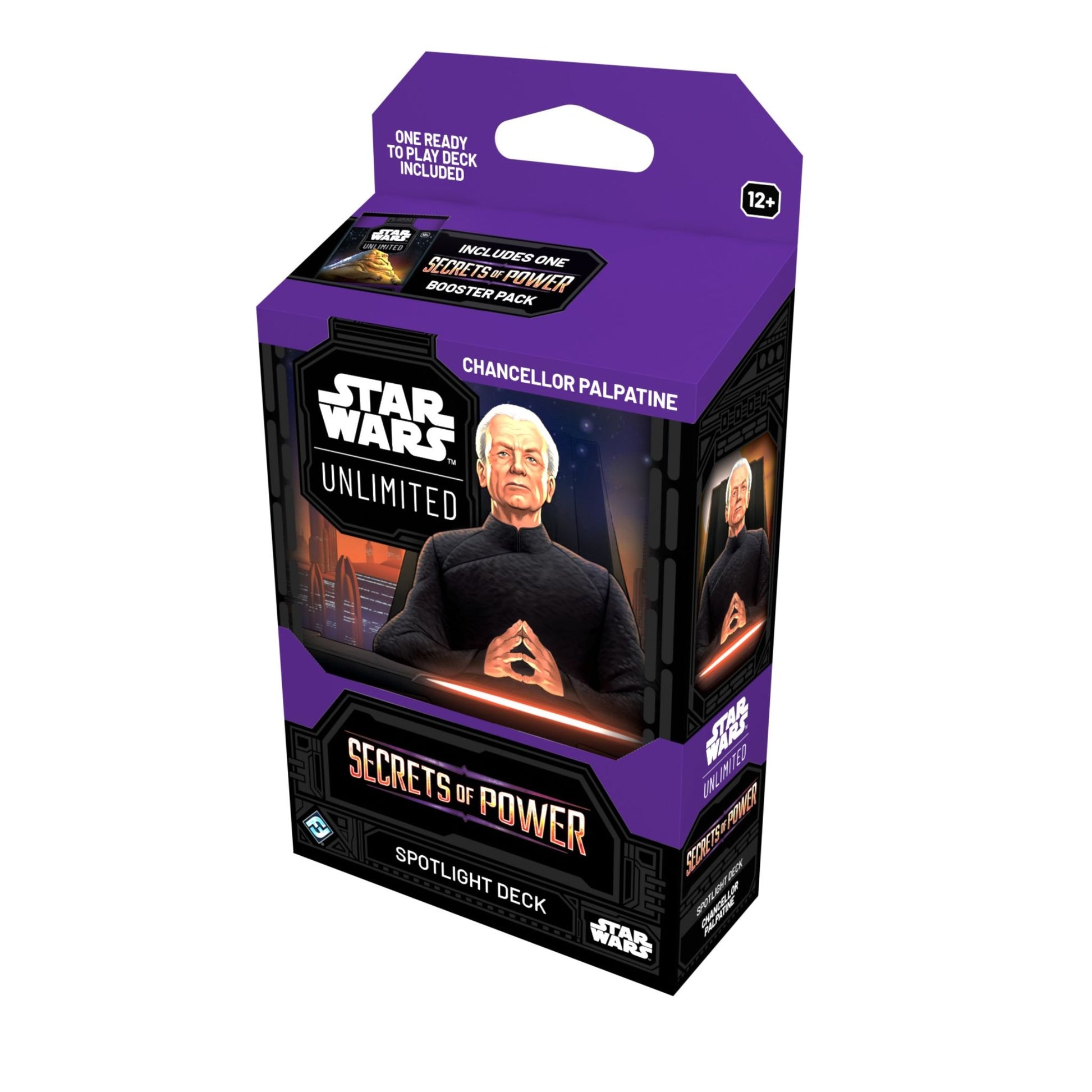 Star Wars Unlimited Secrets of Power Spotlight Deck (Chancellor Palpatine) (Presell) - Trading Card Market