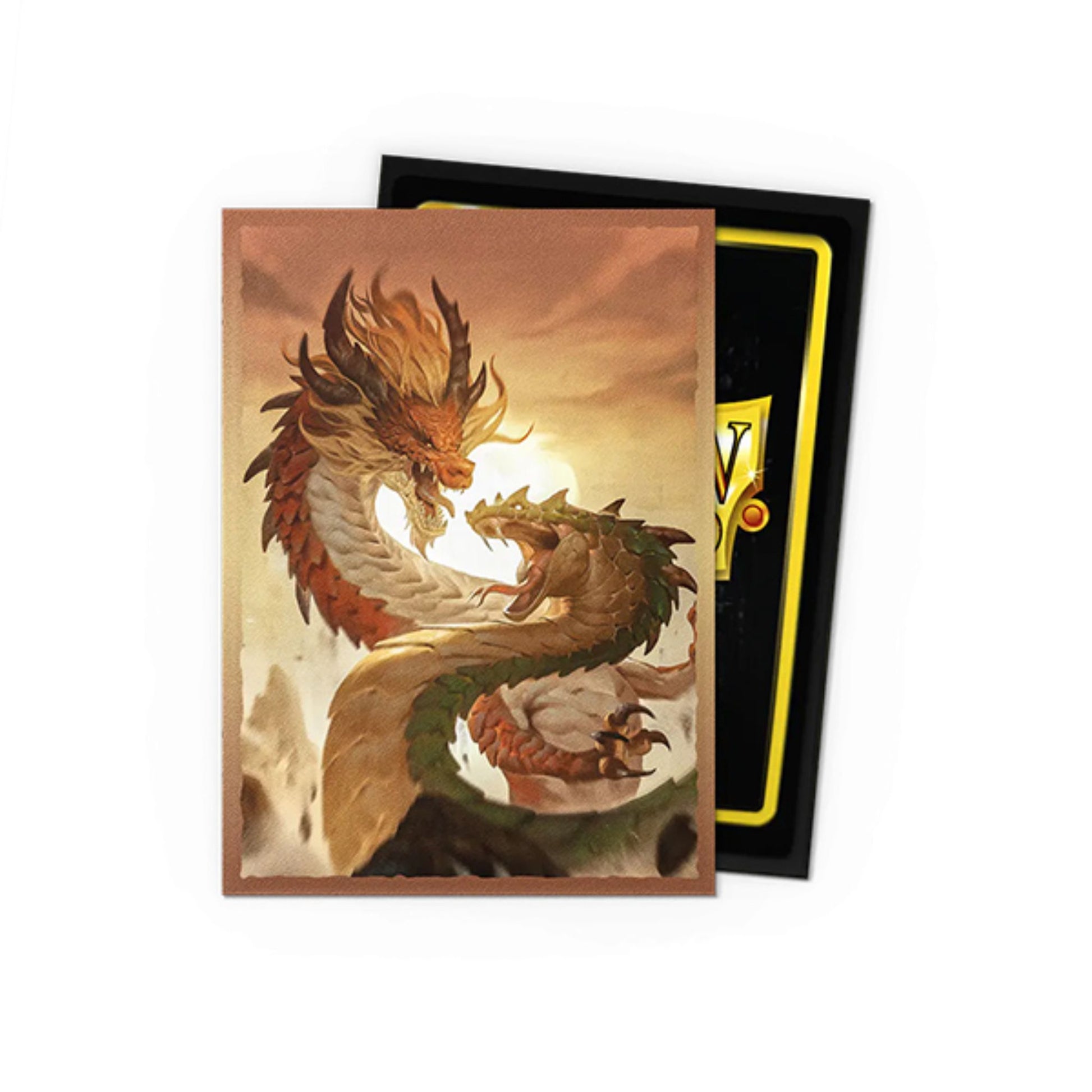 Dragon Shield Standard Dual Matte Wood Snake Sleeves - Trading Card Market