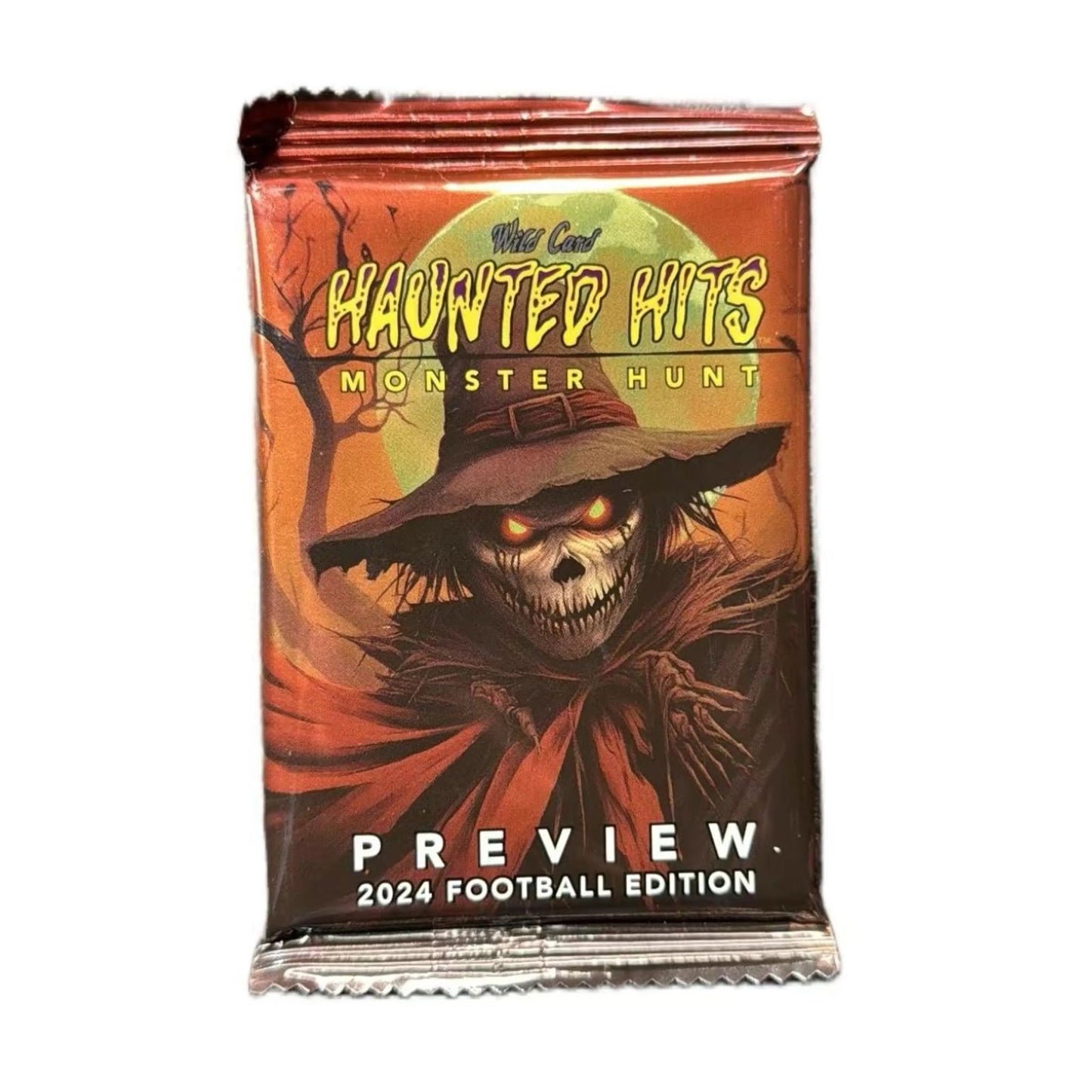 2024 Wild Card Haunted Hits Monster Hunt Football Preview Pack - Trading Card Market