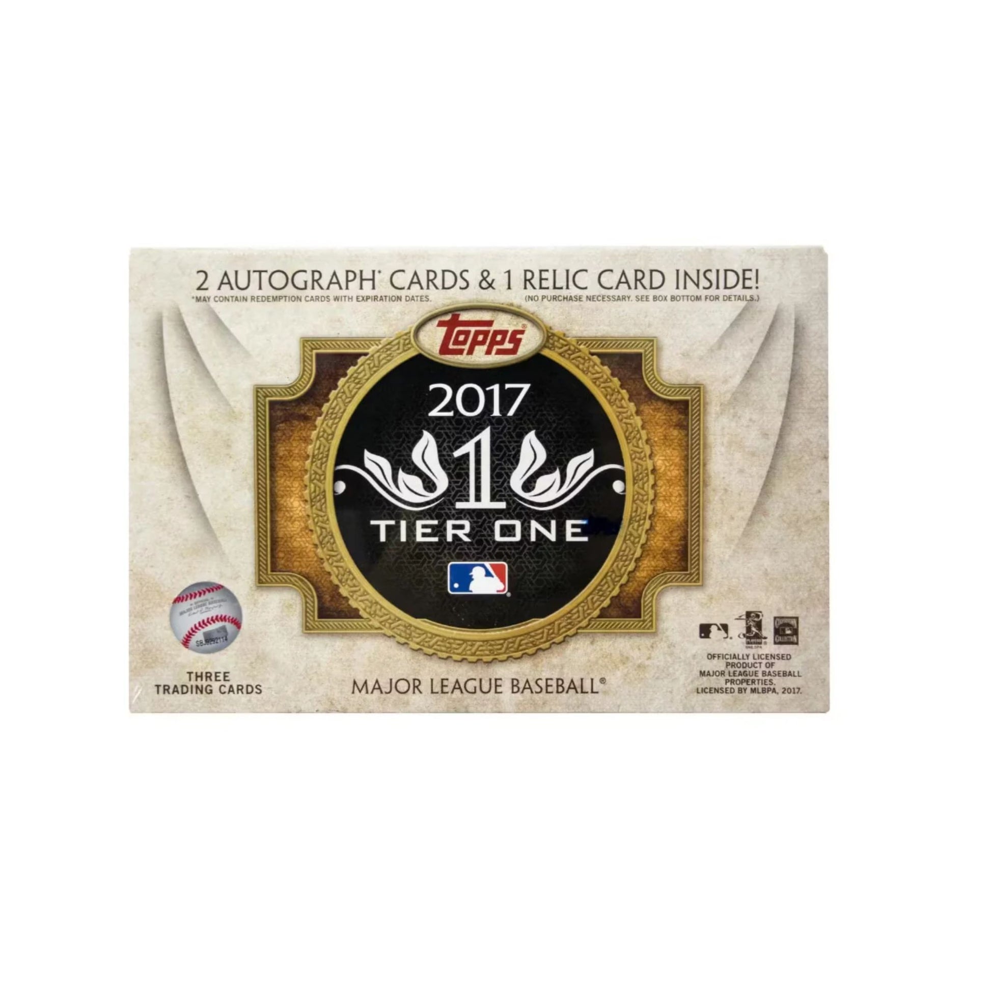 2017 Topps Tier One Baseball Hobby Box - Trading Card Market
