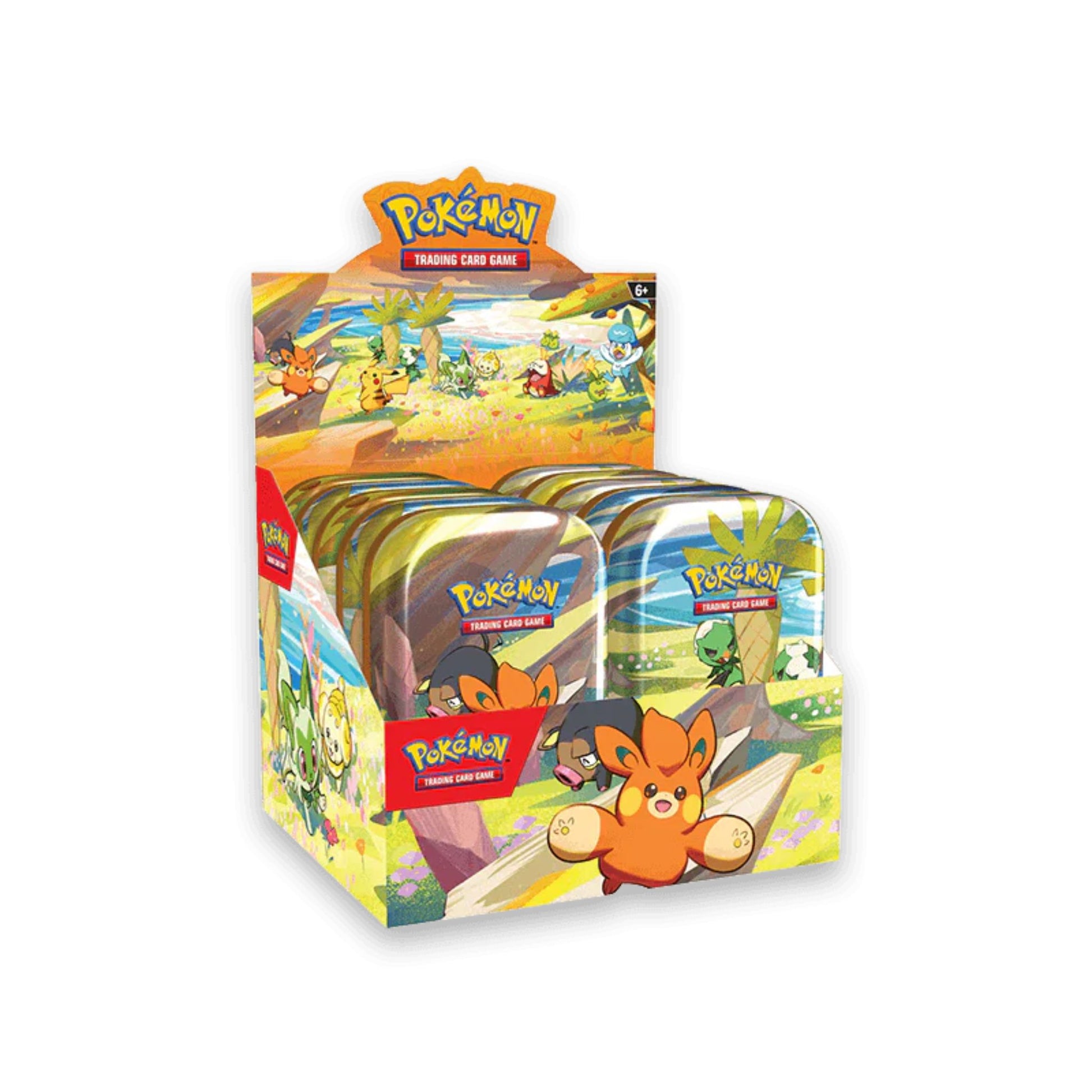 Pokemon Paldea Friends Mini Tin Display (10 Tins) Trading Card Market Pokemon Paldea Friends Mini Tin Display (10 Tins) Trading Card Market
