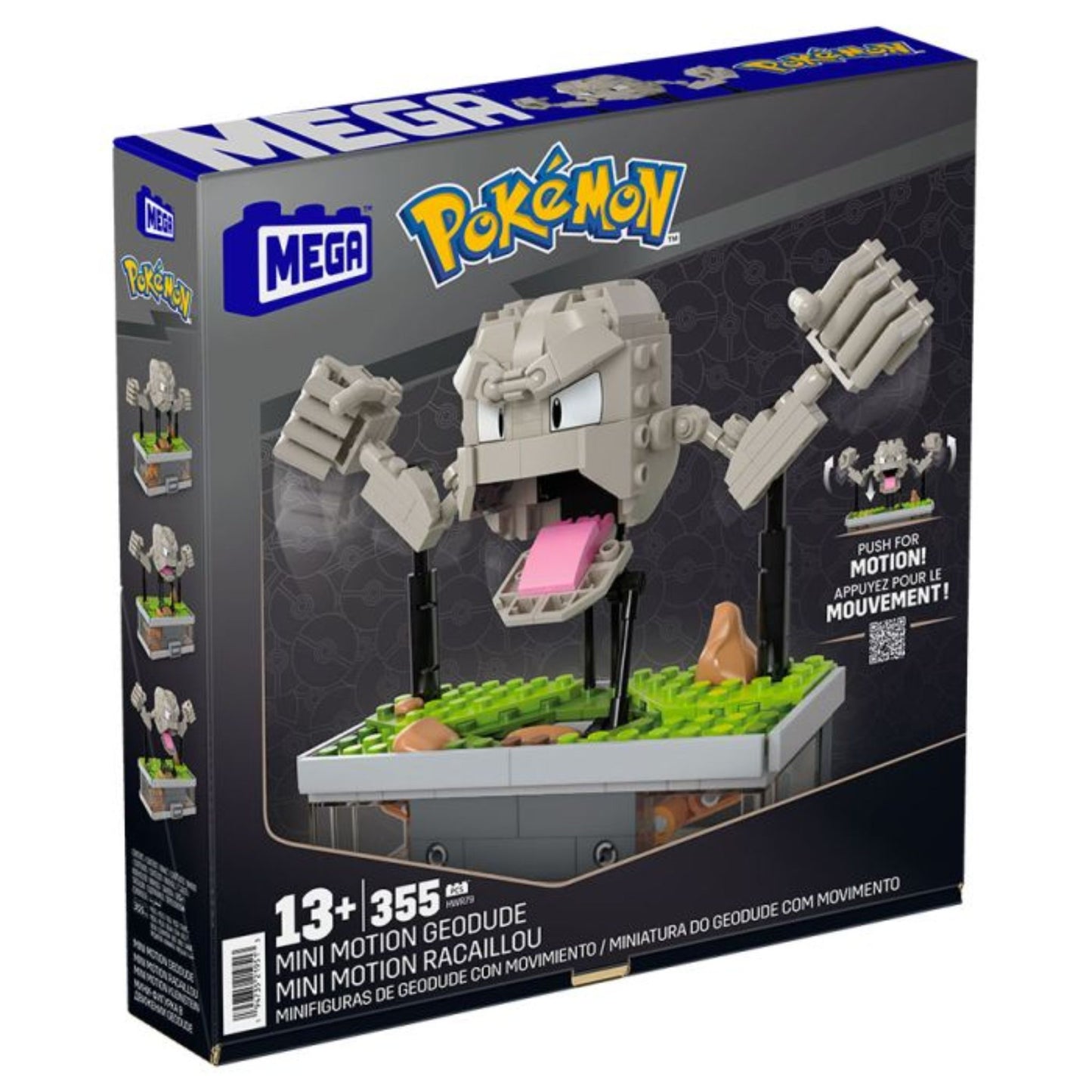 Mattel Mega Construx Mini Motion Geodude - Trading Card Market