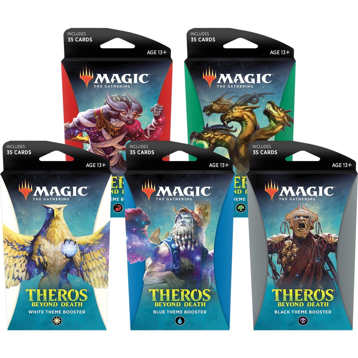 Magic The Gathering Theros Beyond Death Theme Booster Display