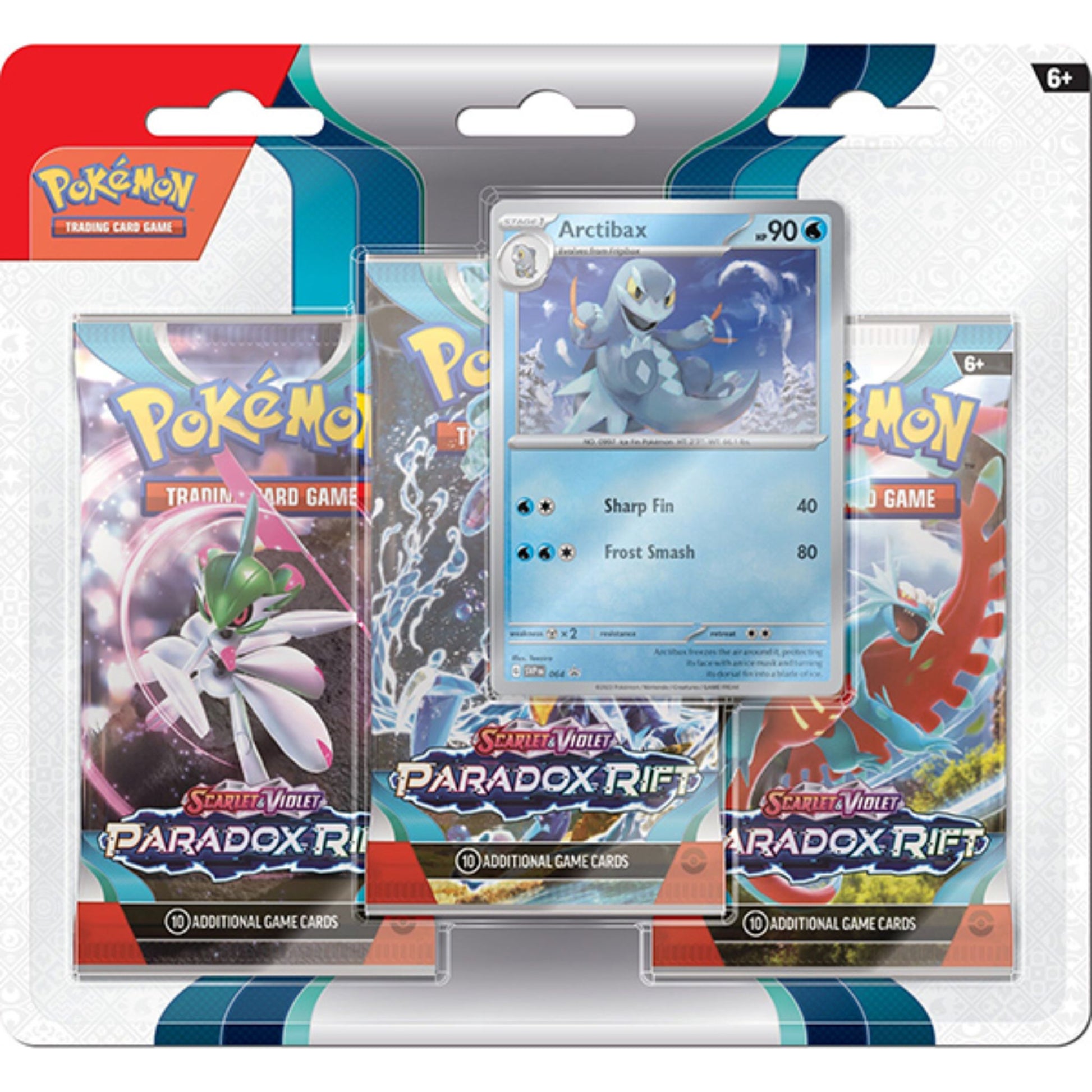 Pokemon Scarlet & Violet Paradox Rift 3 Booster Pack Blister - Trading Card Market