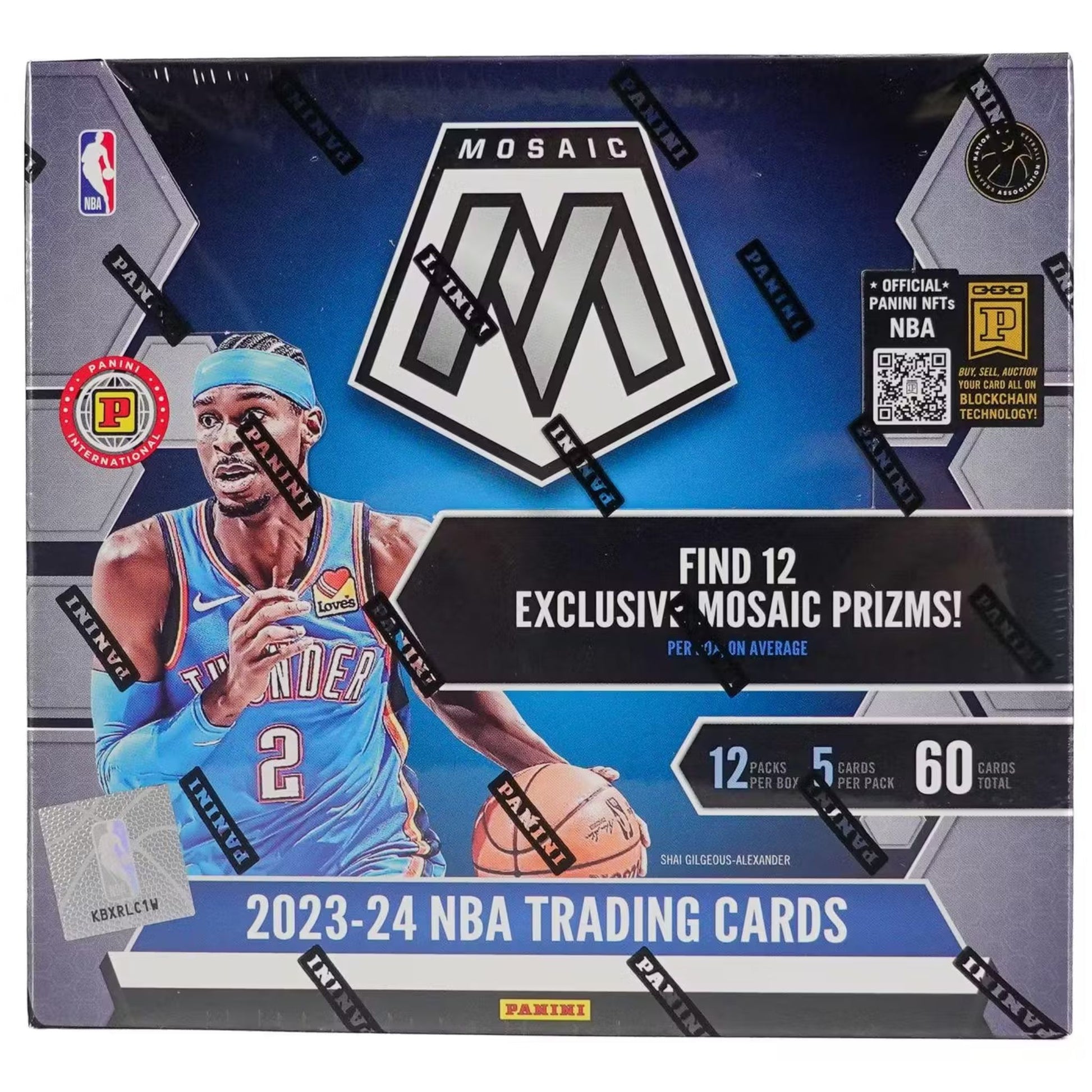 2023/24 Panini Mosaic Basketball International Box - Trading Card Market