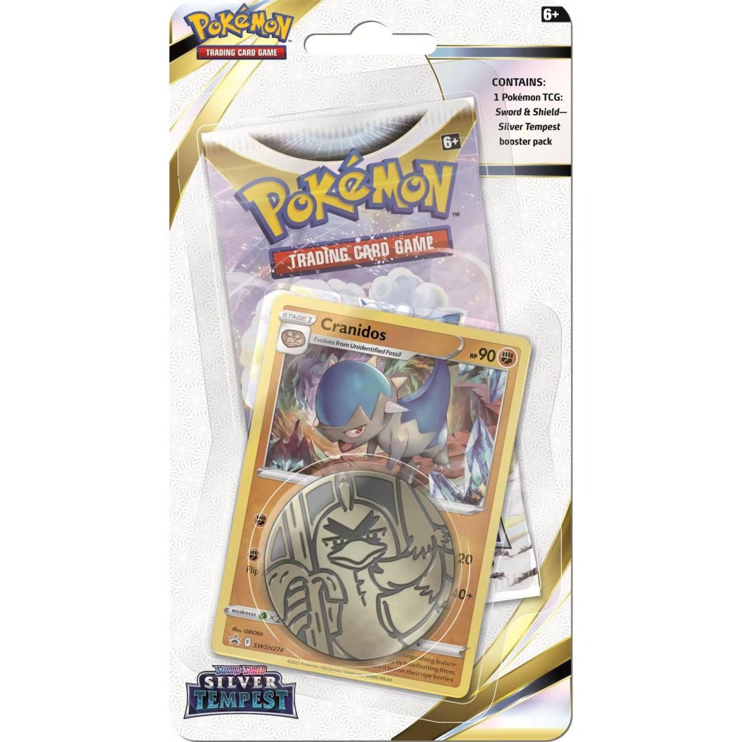 Pokemon Sword & Shield Silver Tempest Checklane Blister Pack