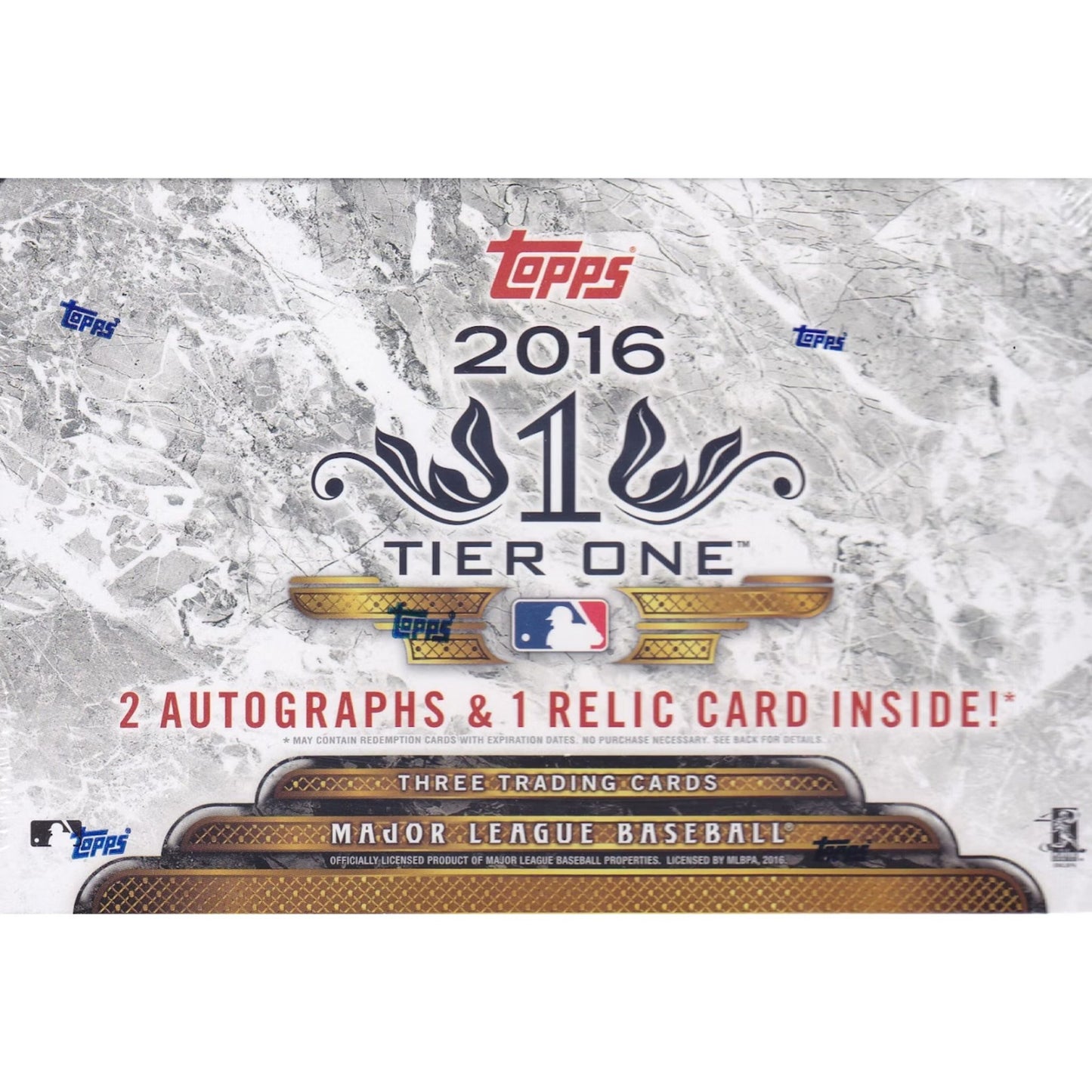 2016 Topps Tier One Baseball Hobby Box - Trading Card Market