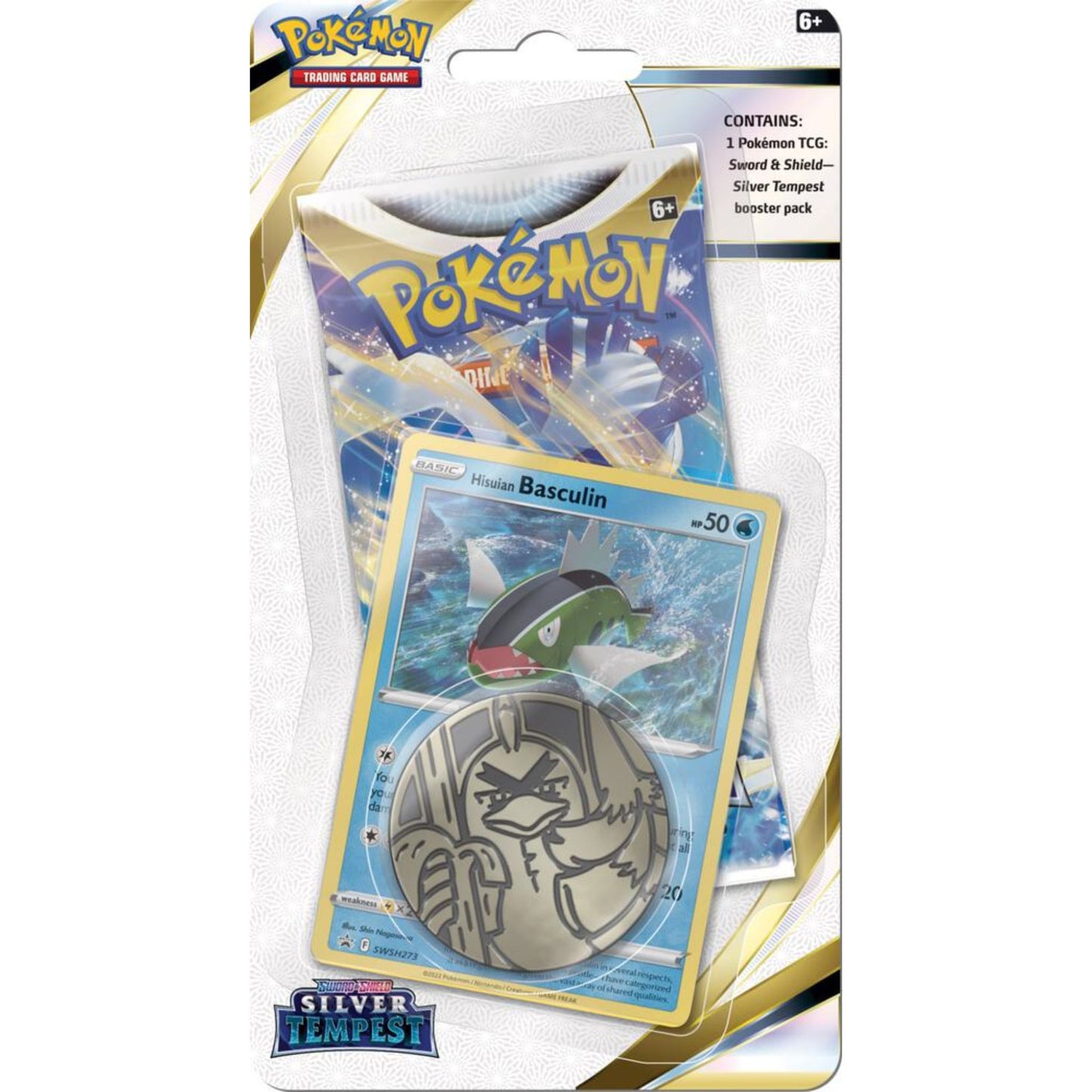 Pokemon Sword & Shield Silver Tempest Checklane Blister Pack