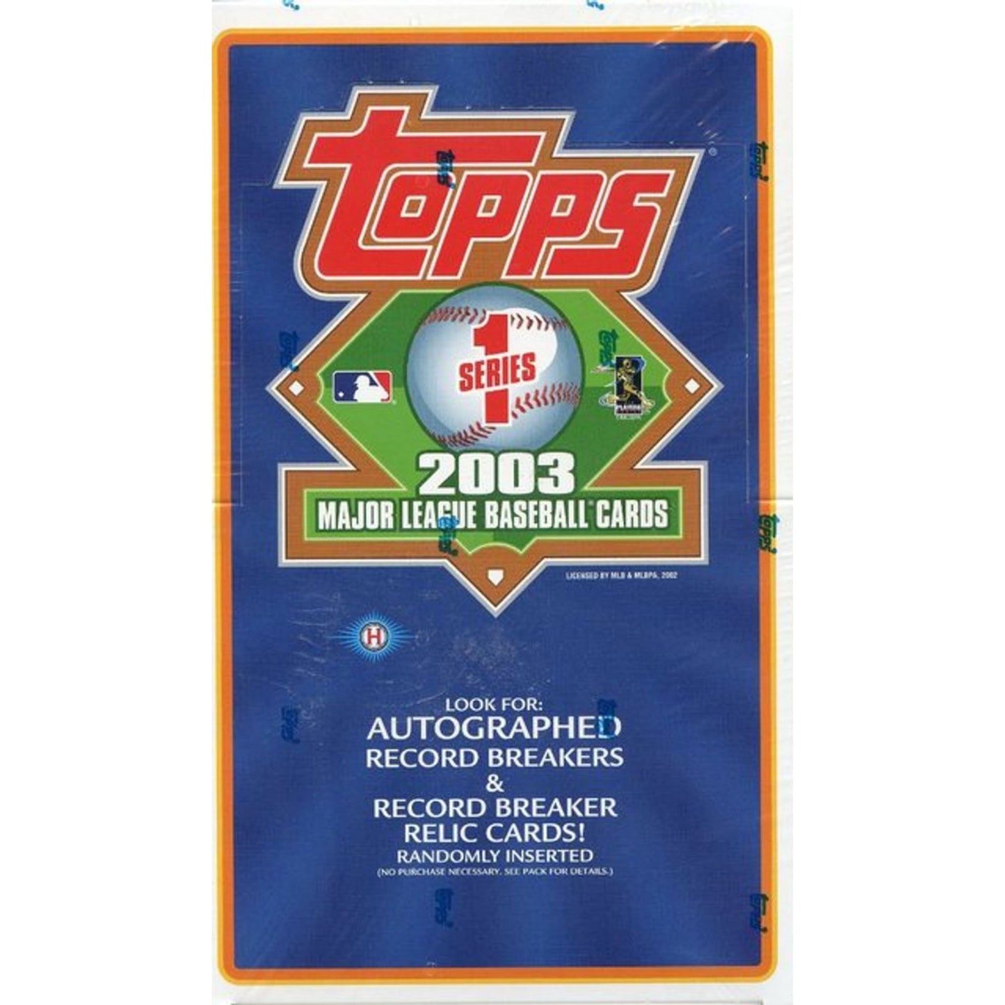 2003 Topps Series 1 Baseball Hobby Box - Trading Card Market
