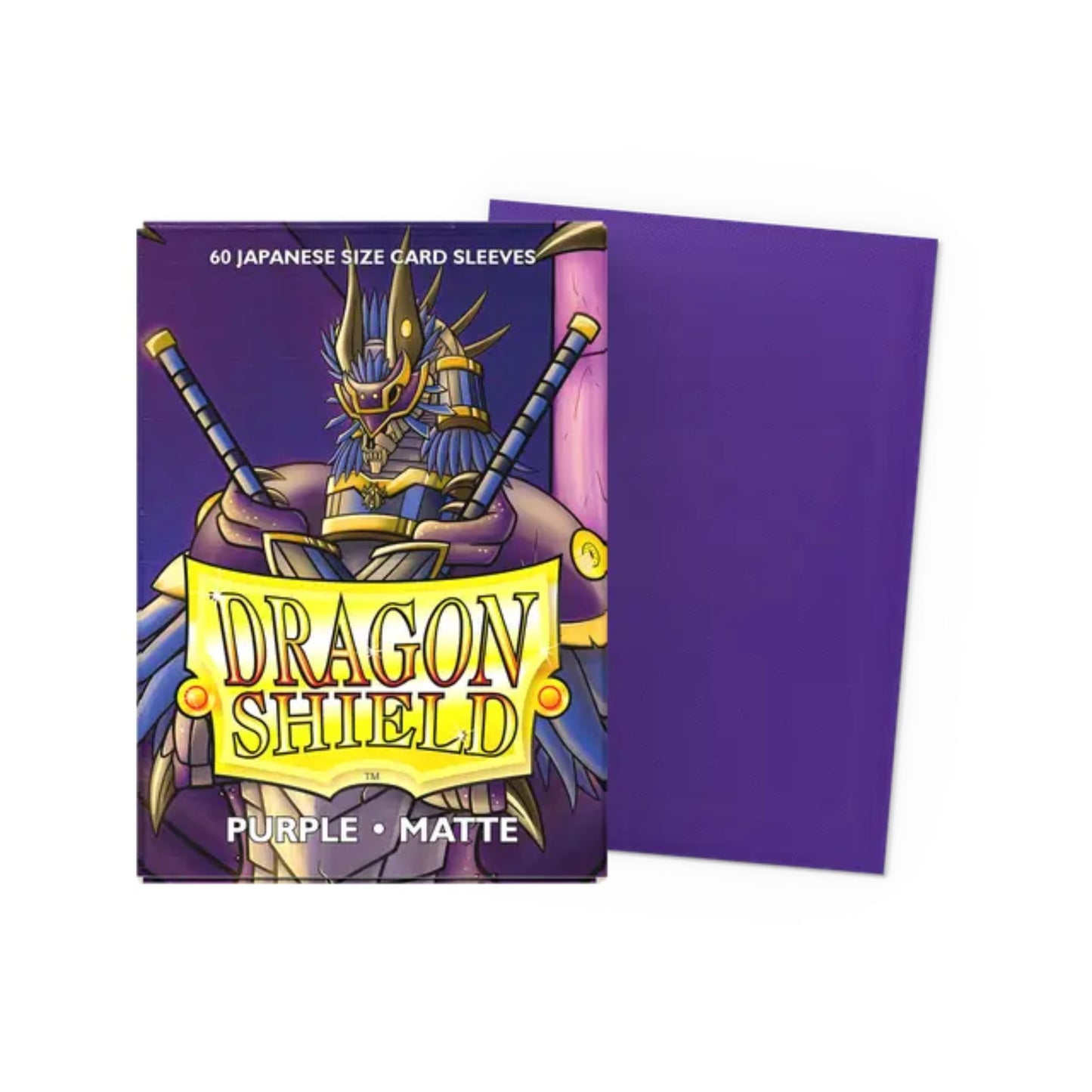 Dragon Shield Sleeves Japanese Matte Purple - Trading Card Market