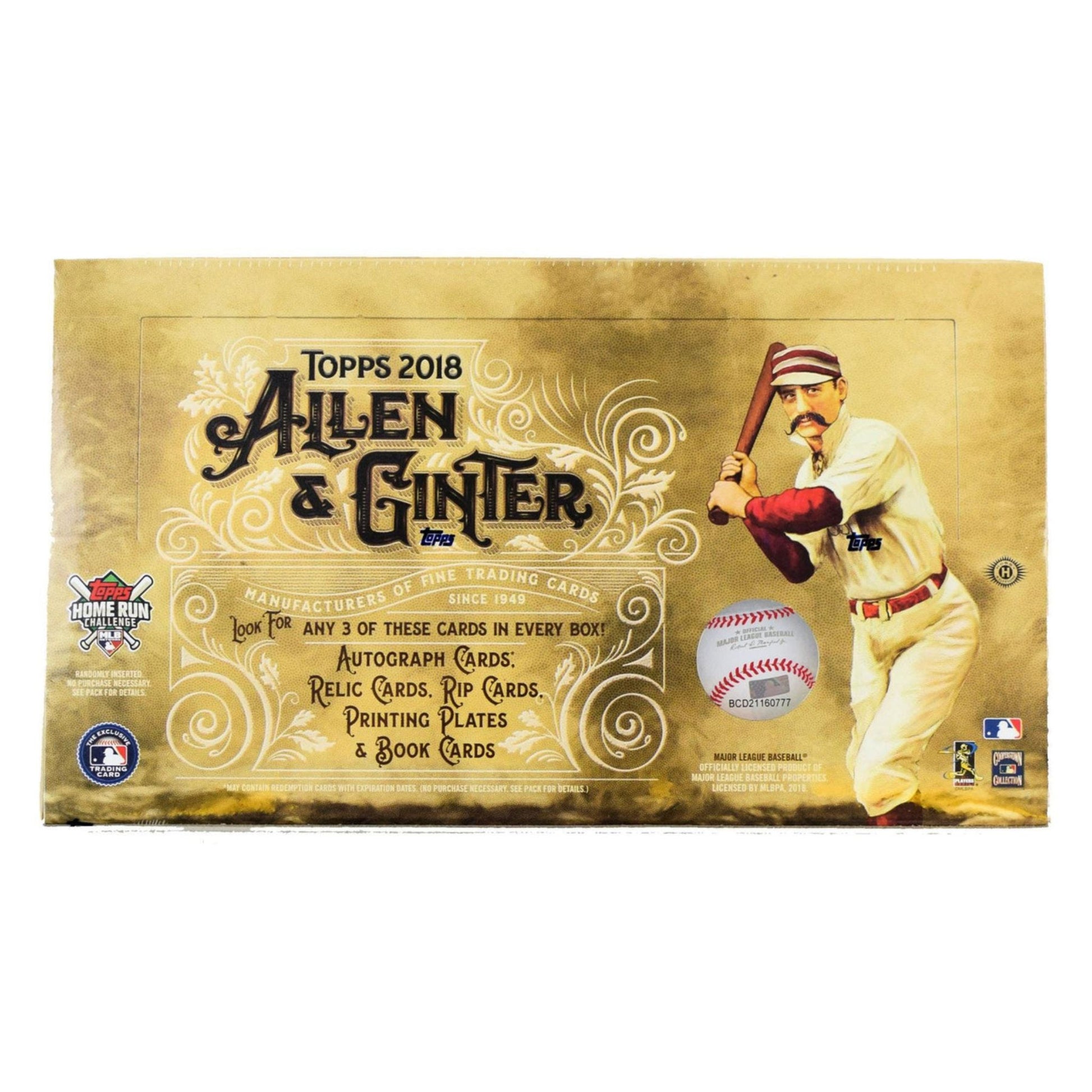 2018 Topps Allen & Ginter Baseball Hobby Box - Trading Card Market
