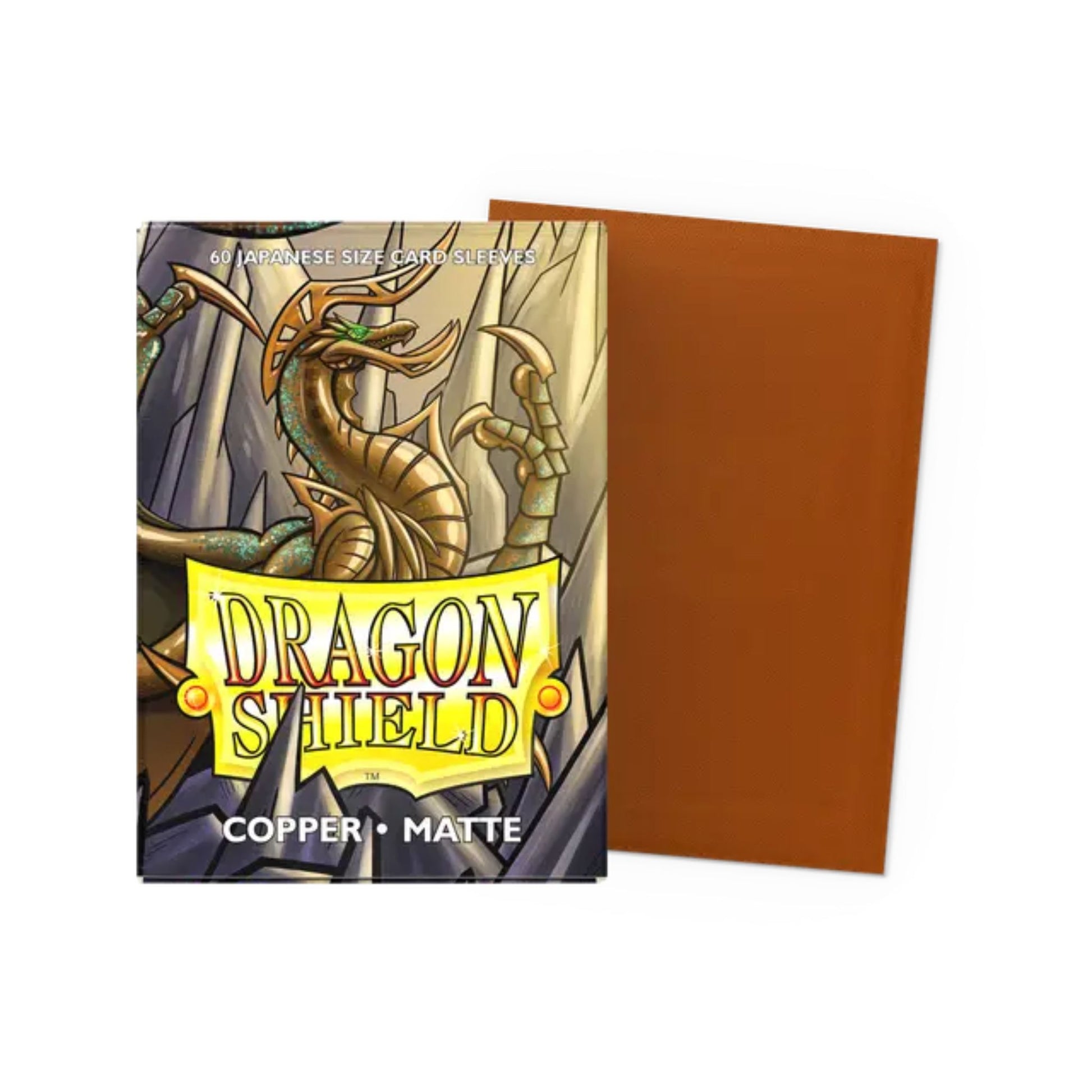 Dragon Shield Sleeves Japanese Matte Copper - Trading Card Market
