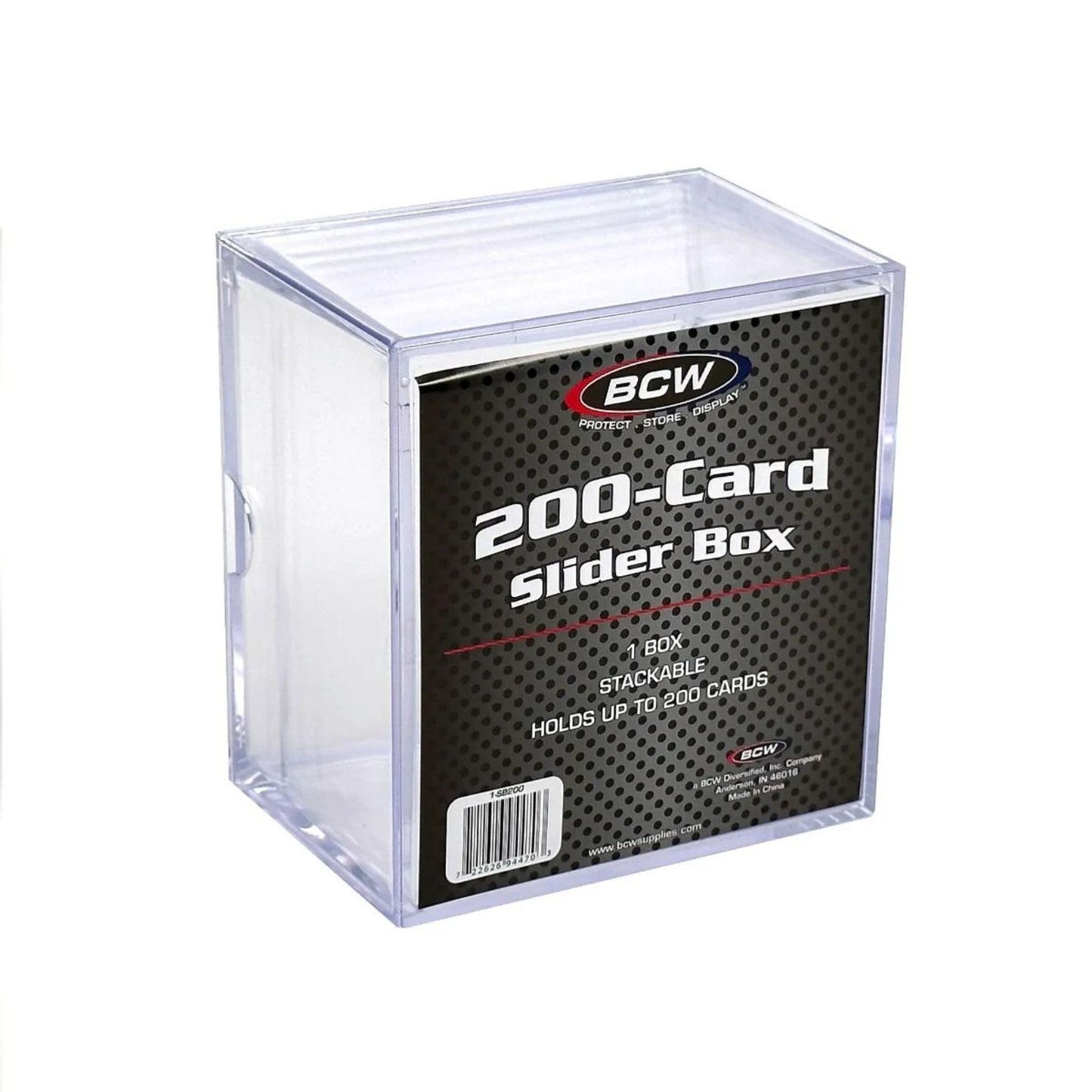 BCW 200ct 2 - Piece Slider Box - Trading Card Market