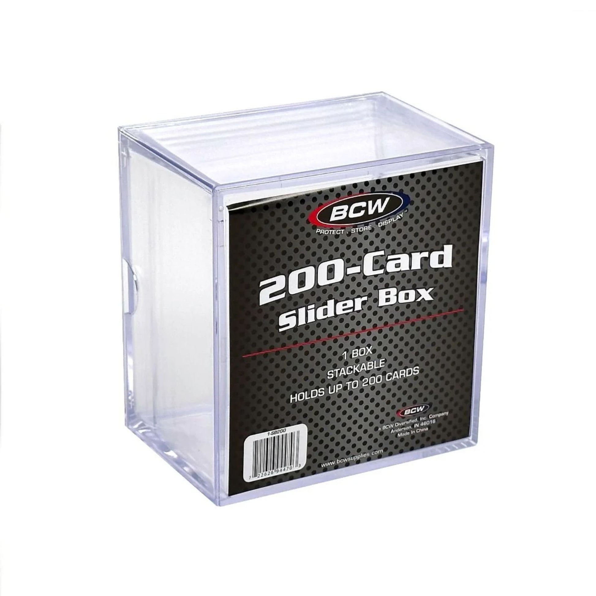 BCW 200ct 2 - Piece Slider Box - Trading Card Market