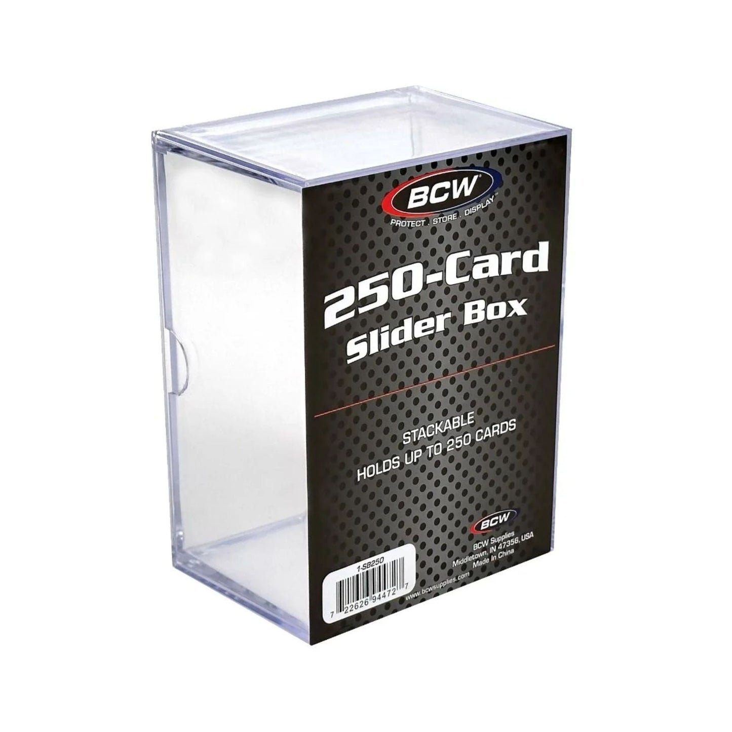 BCW 250ct 2 - Piece Slider Box - Trading Card Market