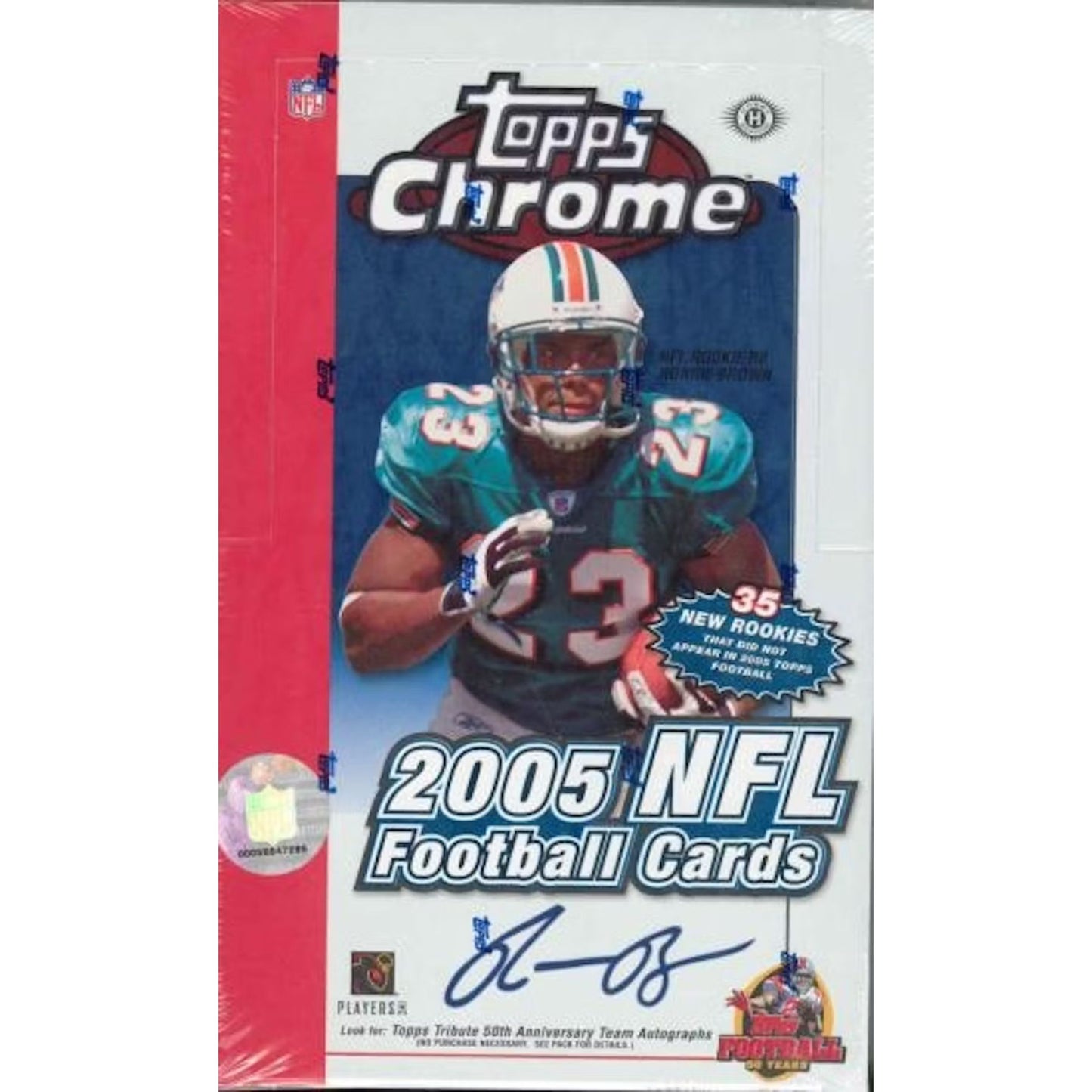 2005 Topps Chrome Football Hobby Box - Trading Card Market