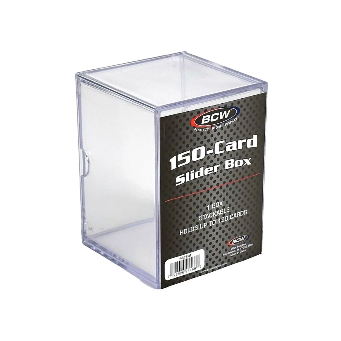 BCW 150ct 2 - Piece Slider Box - Trading Card Market