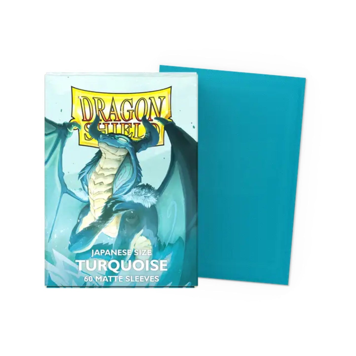Dragon Shield Sleeves Japanese Matte Turqouise Yadolom - Trading Card Market
