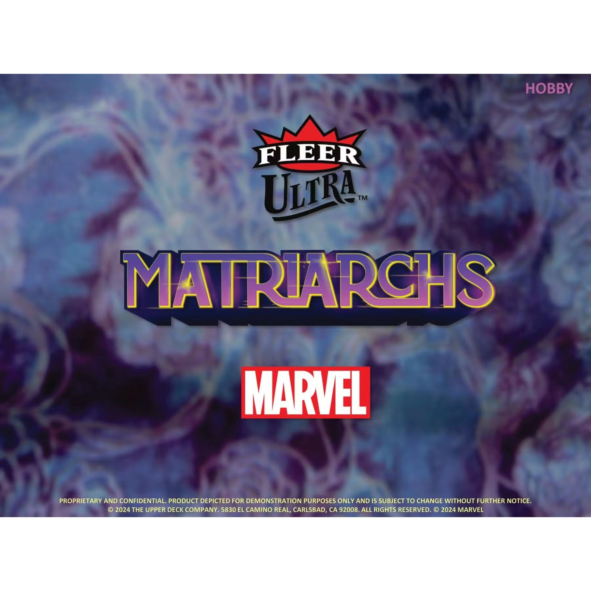2024 Upper Deck Fleer Ultra Matriarchs of Marvel Hobby Box - Trading Card Market