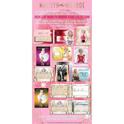 2024 Leaf Marilyn Monroe Icons Collection Hobby Box - Trading Card Market