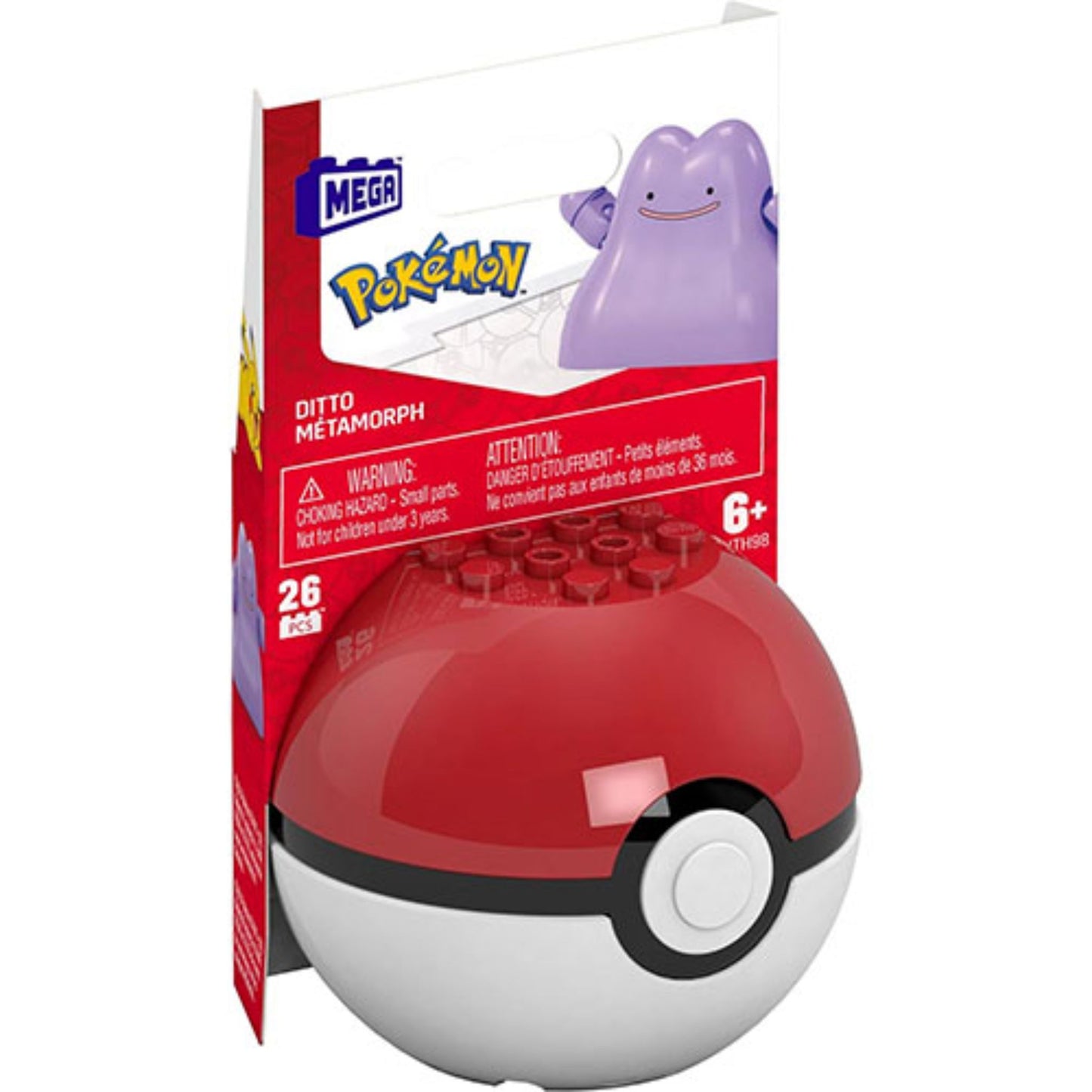 Mattel Mega Construx Pokemon Evergreen Ditto Poke Ball - Trading Card Market