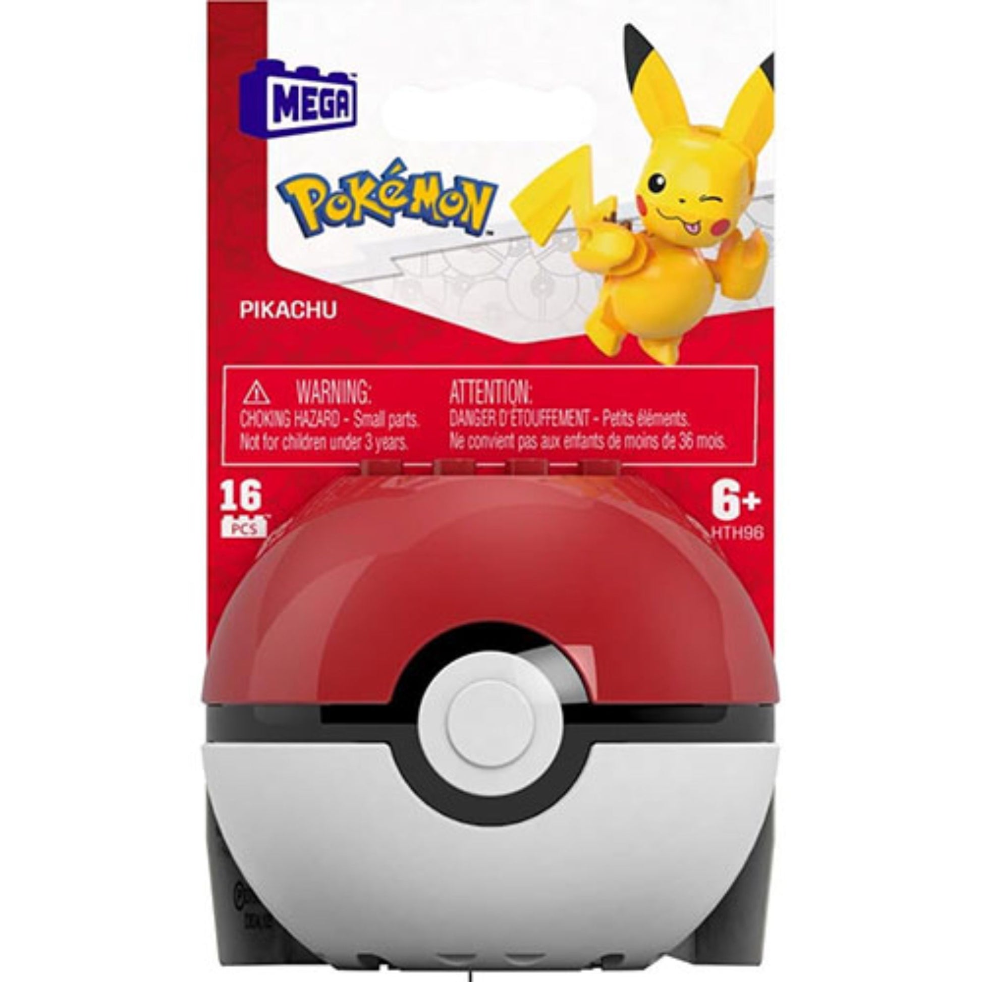 Mattel Mega Construx Pokemon Evergreen Pikachu Poke Ball - Trading Card Market