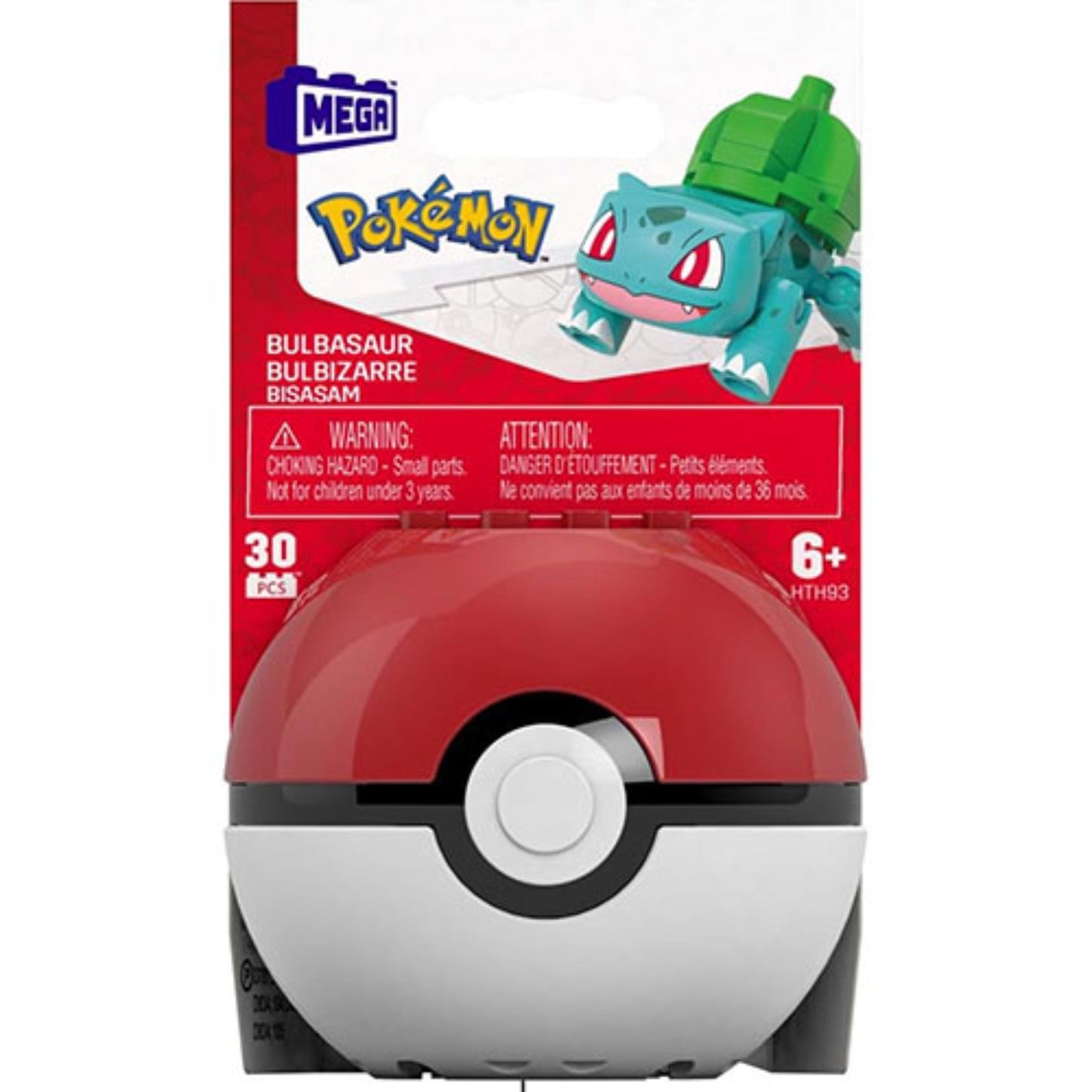 Mattel Mega Construx Pokemon Evergreen Bulbasaur Poke Ball - Trading Card Market