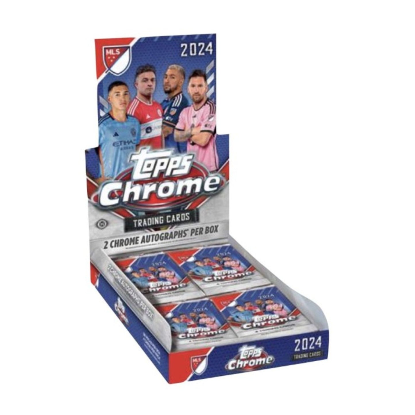 2024 Topps Chrome MLS Soccer Hobby Box - Trading Card Market