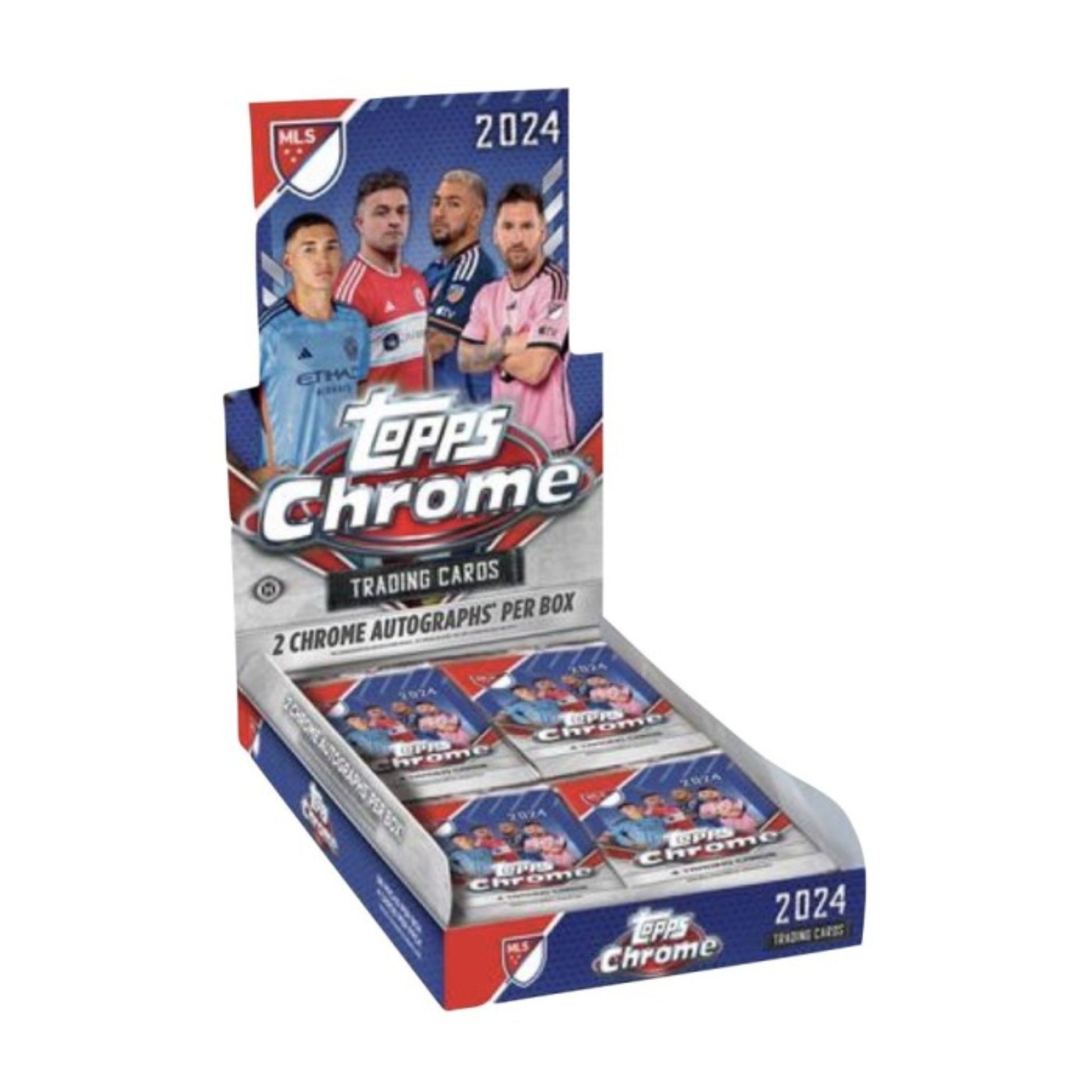 2024 Topps Chrome MLS Soccer Hobby Box - Trading Card Market
