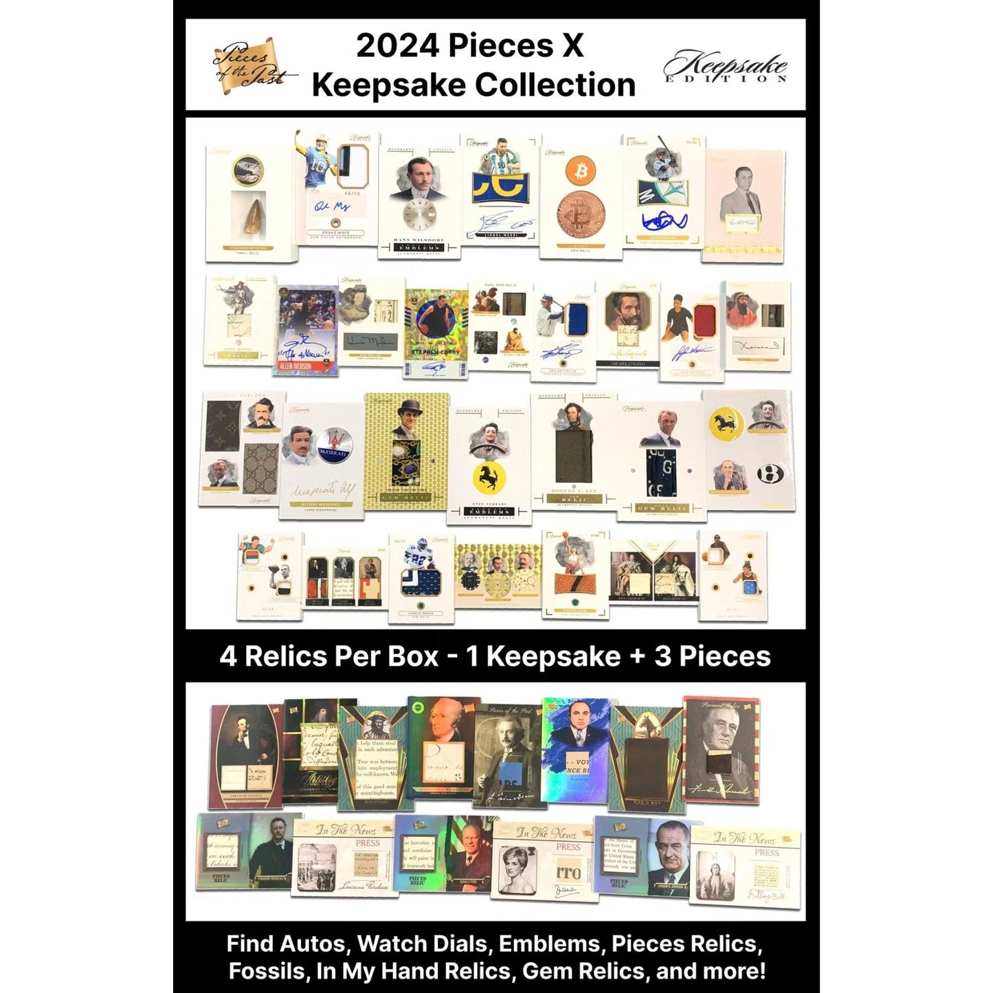 2024 Super Break Pieces X Keepsake Collection Box - Trading Card Market