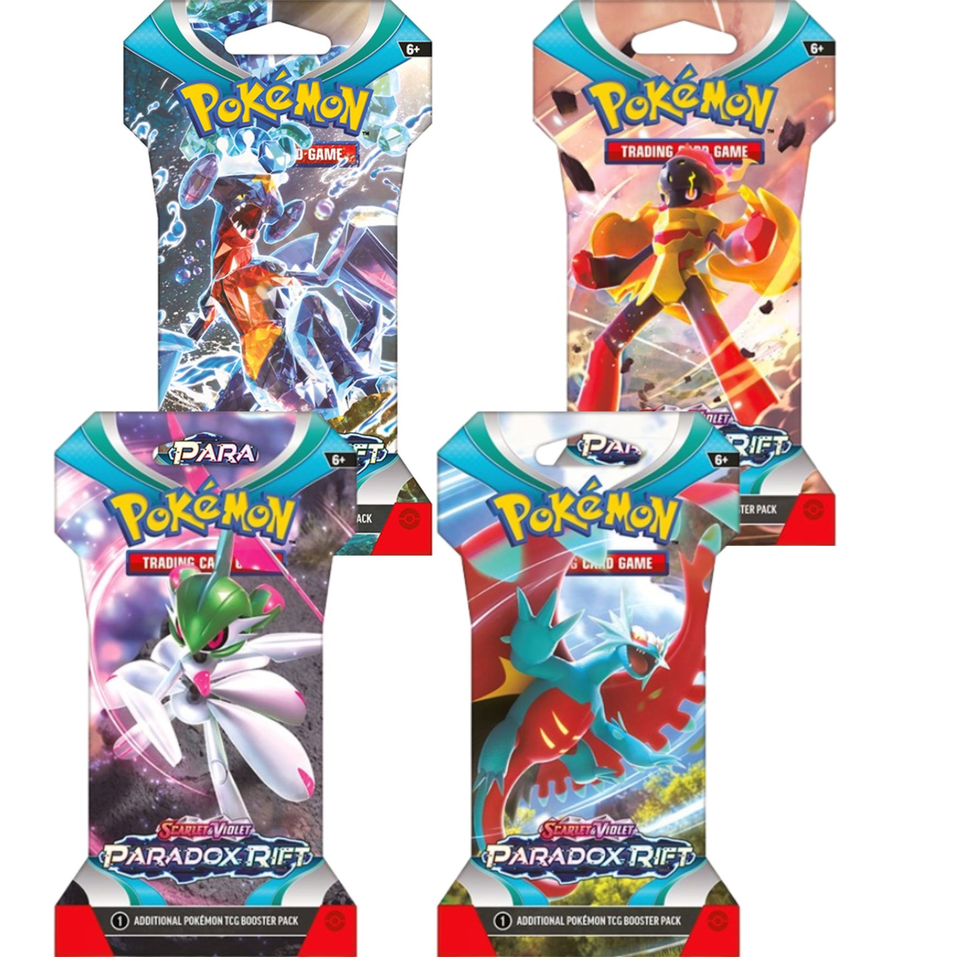 Pokemon Scarlet & Violet Paradox Rift Sleeved Booster Pack - Trading Card Market