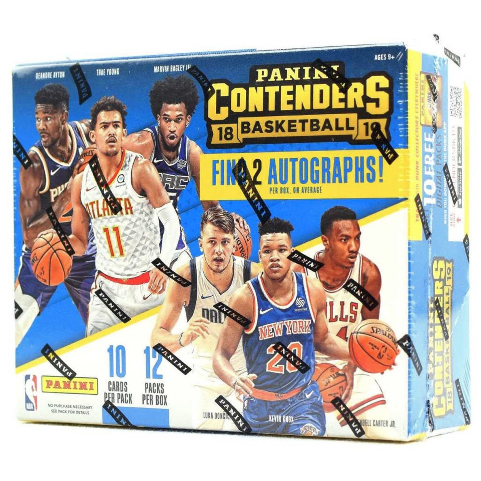 2018/19 Panini Contenders Basketball Hobby Box - Trading Card Market