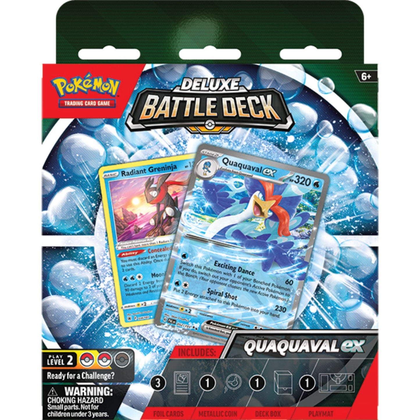 Pokemon Quaquaval Ex Deluxe Battle Deck - Trading Card Market