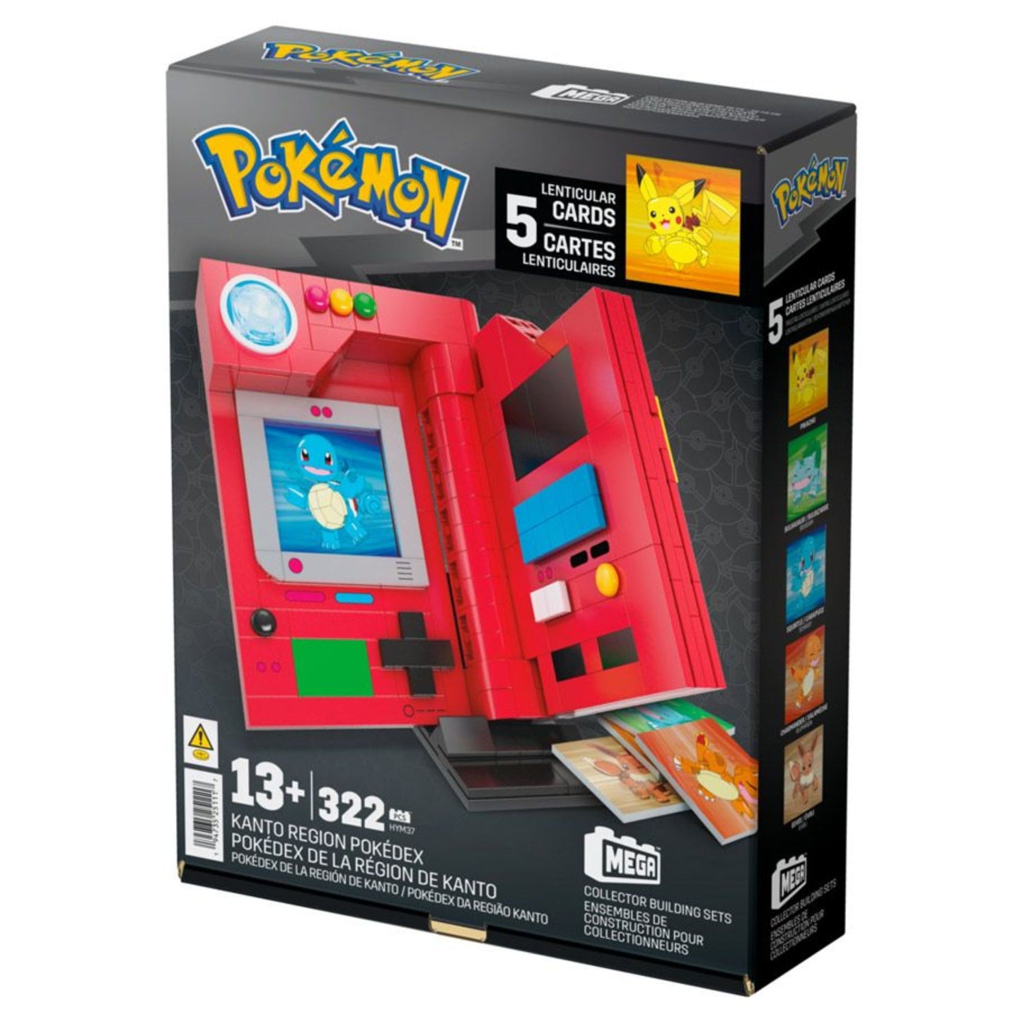 Mattel Mega Construx Pokemon Kanto Region Pokedex - Trading Card Market