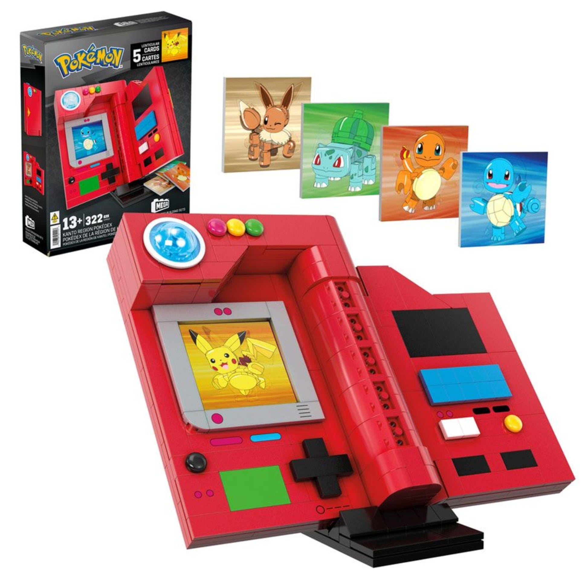 Mattel Mega Construx Pokemon Kanto Region Pokedex - Trading Card Market