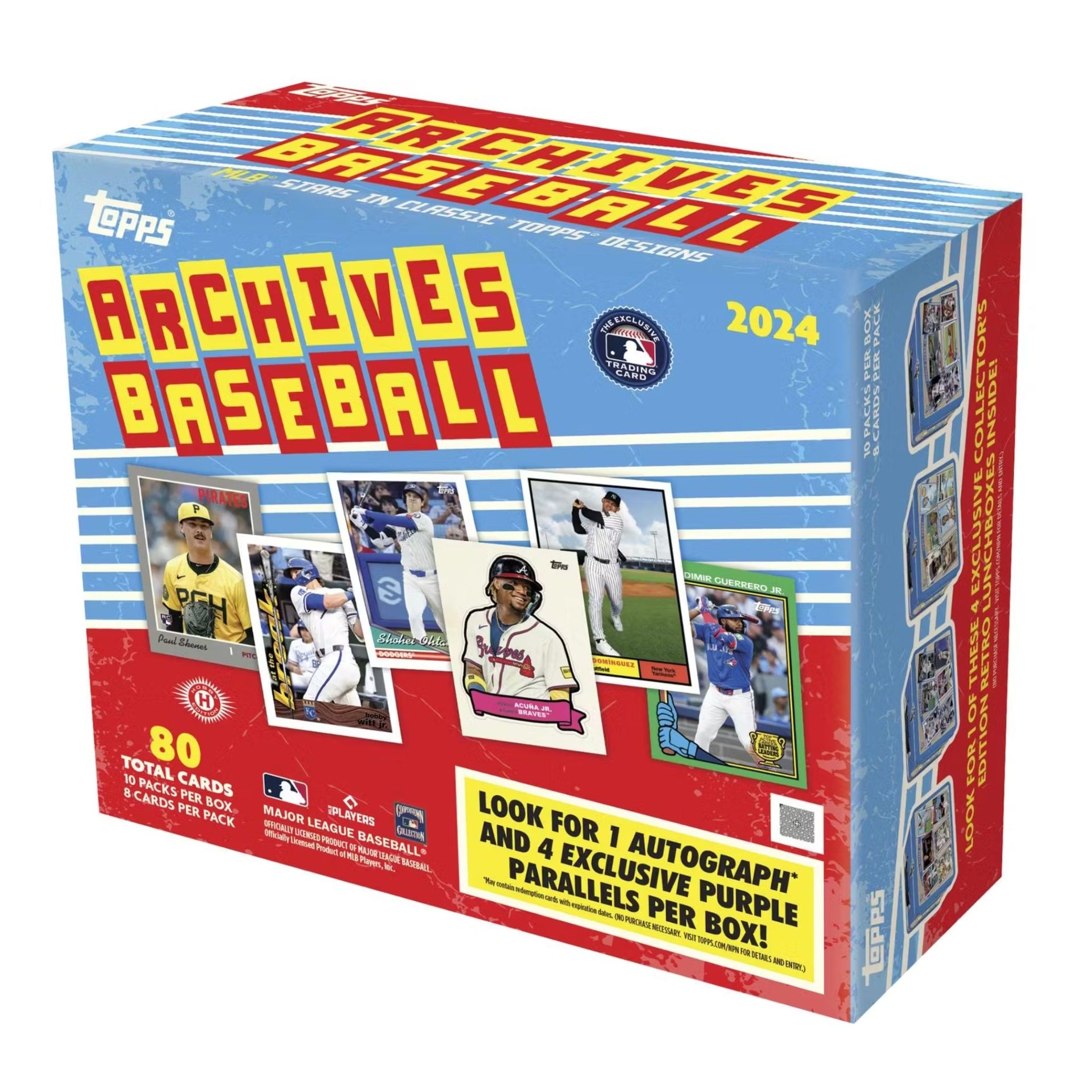 2024 Topps Archives Baseball Collector Box – Trading Card Market