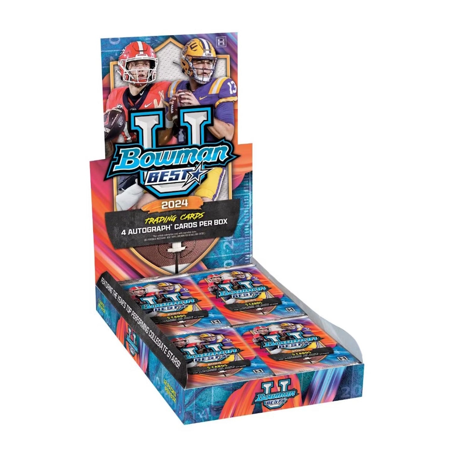 2024 Bowman University Best Football Hobby Box - Trading Card Market