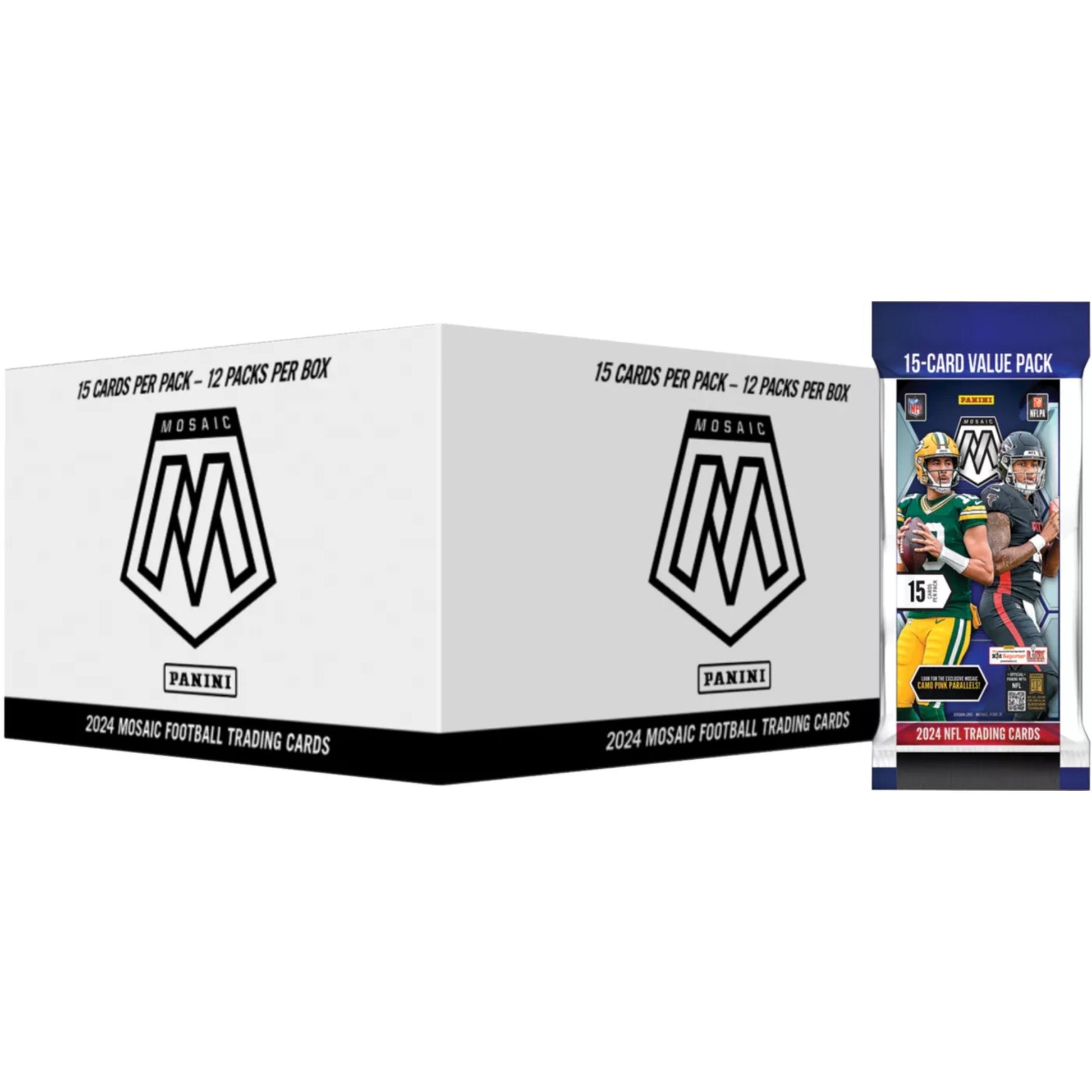 2024 Panini Mosaic Football Fat Pack Box - Trading Card Market
