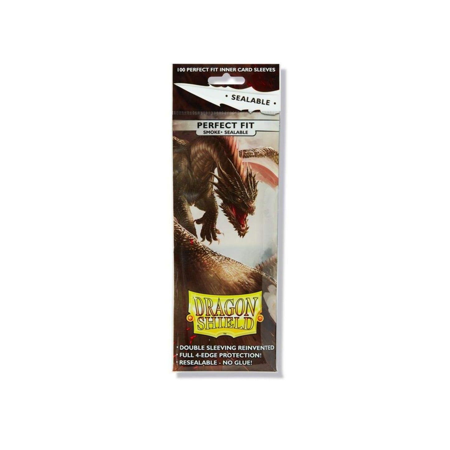 Dragon Shield Sleeves Perfect Fit Sealable Smoke - Trading Card Market