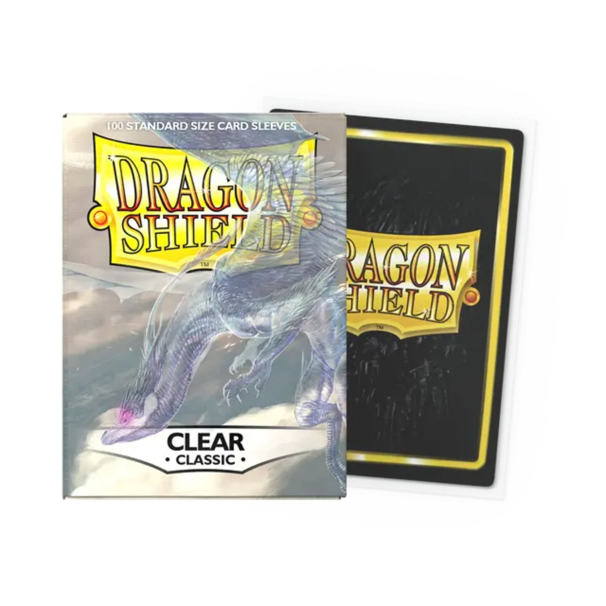 Dragon Shield Sleeves Standard Classic Clear (100 ct.) Trading Card Market Dragon Shield Sleeves Standard Classic Clear (100 ct.) Trading Card Market