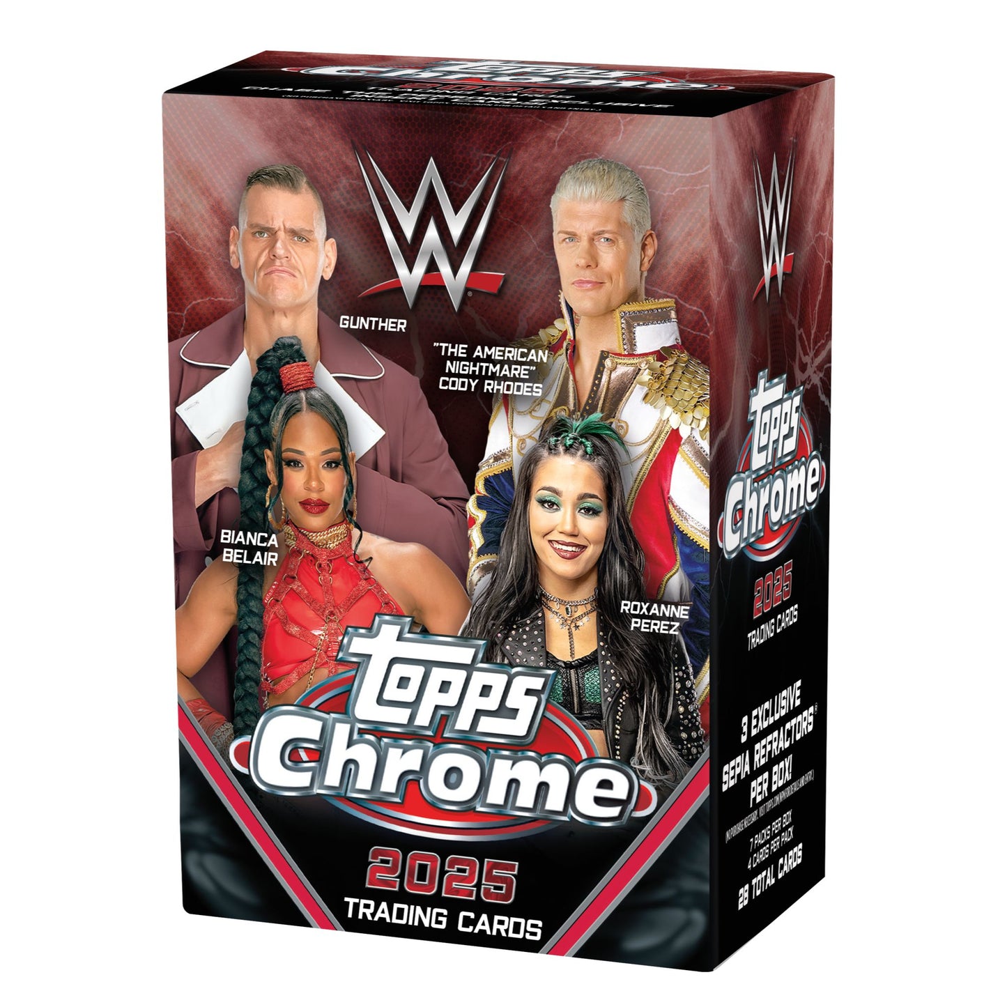 2025 Topps Chrome WWE Blaster Box - Trading Card Market