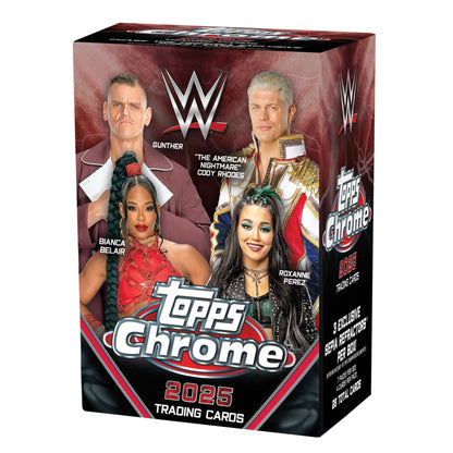 2025 Topps Chrome WWE Blaster Box - Trading Card Market