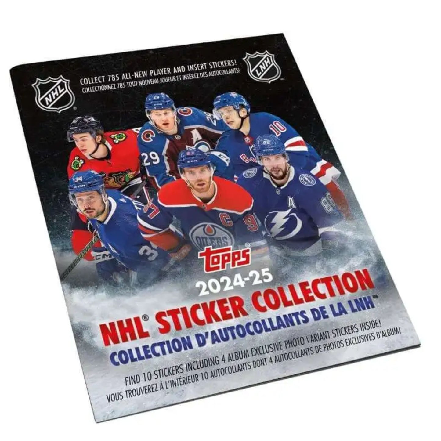 2024/25 Topps NHL Sticker Collection Album - Trading Card Market