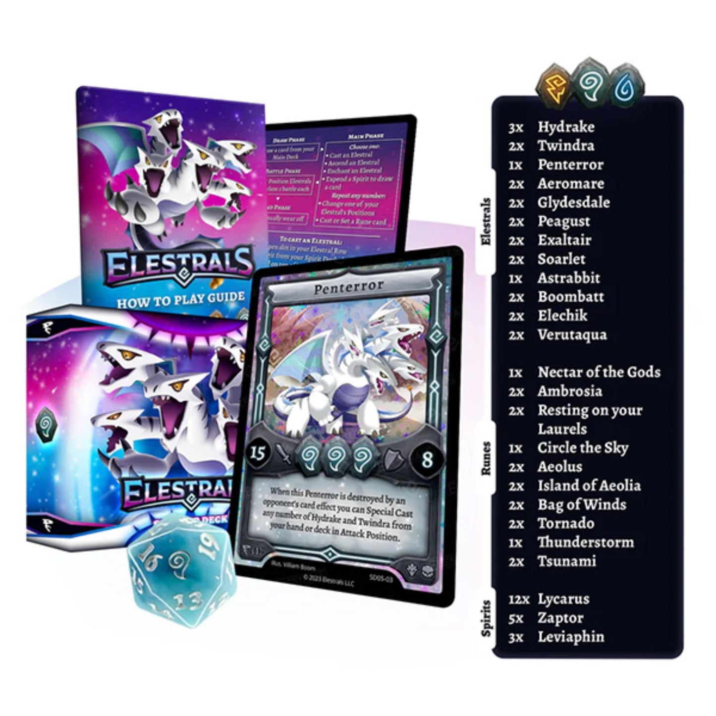 Elestrals 1st Edition Starter Deck Penterror