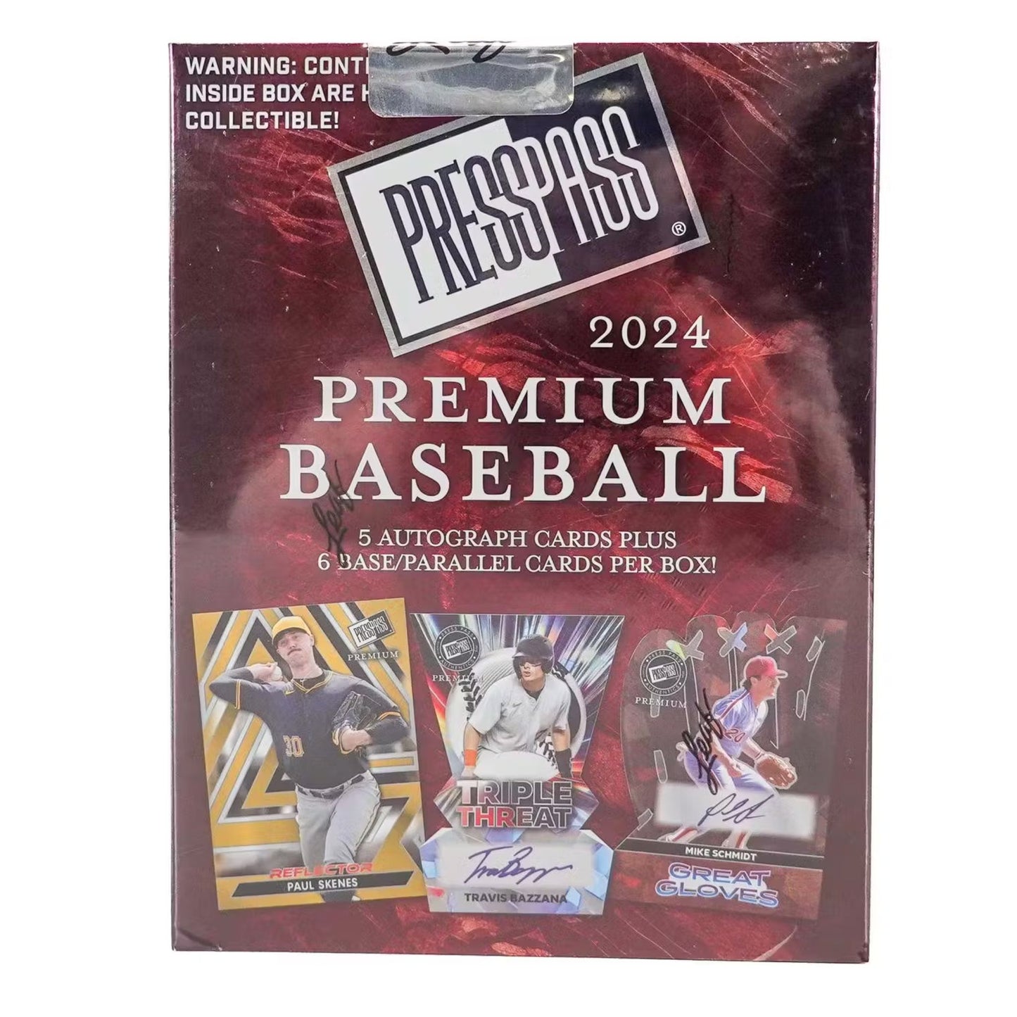 2024 Leaf Press Pass Premium Baseball Hobby Box - Trading Card Market