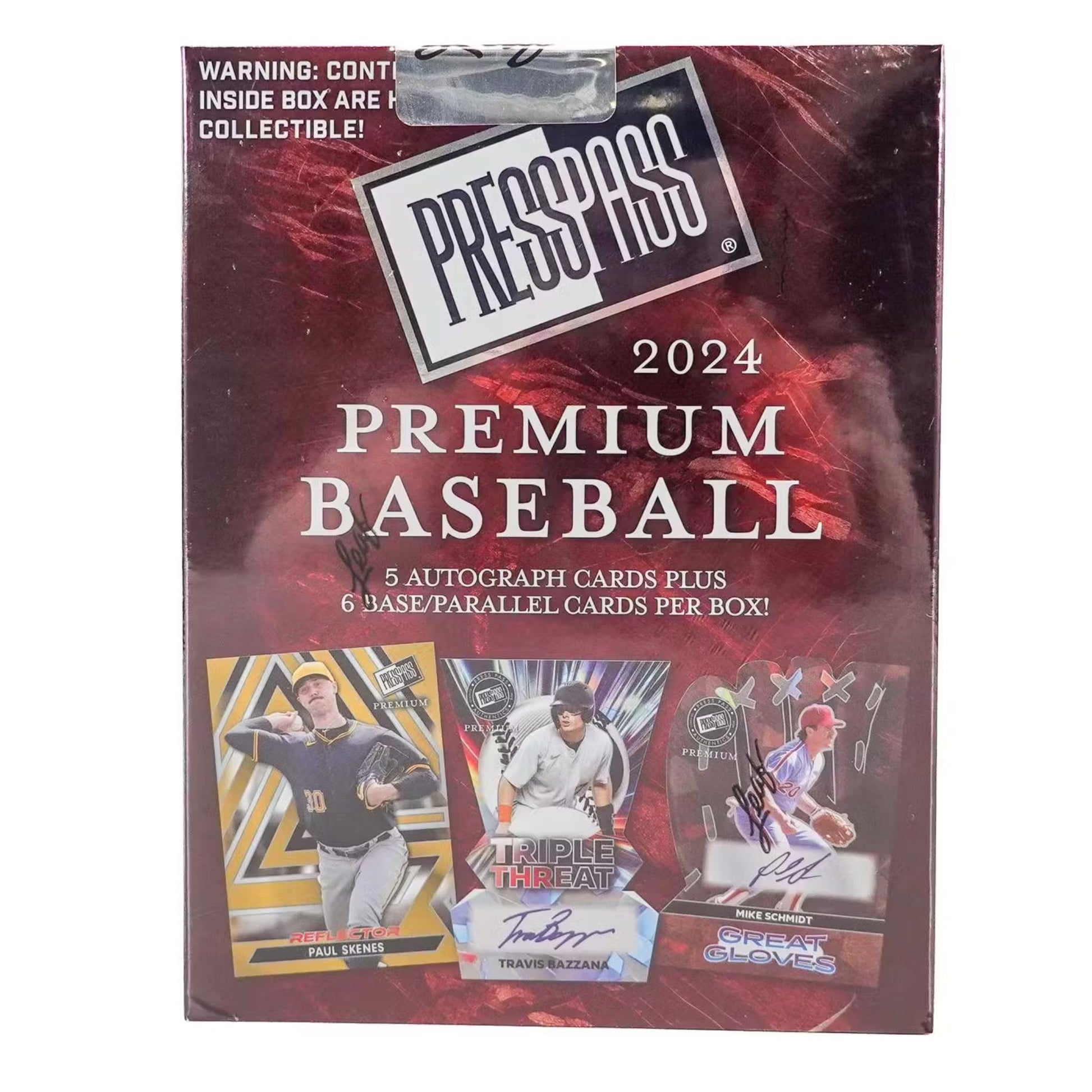 2024 Leaf Press Pass Premium Baseball Hobby Box - Trading Card Market
