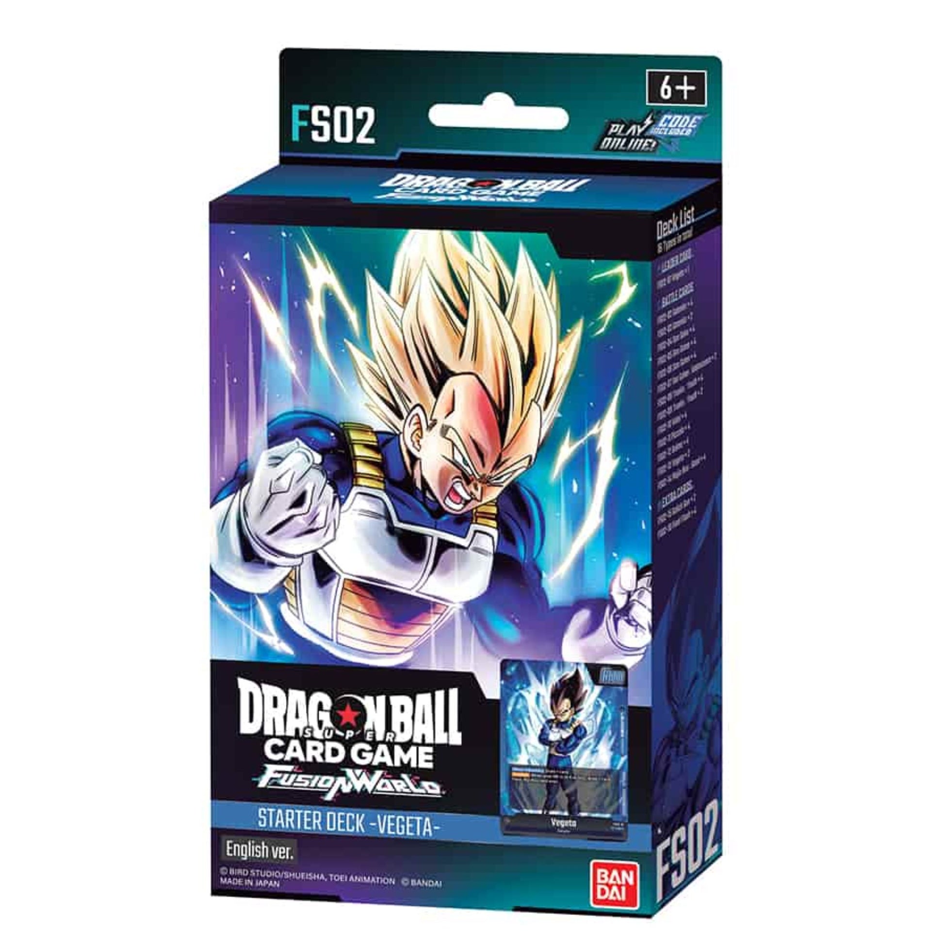 Dragon Ball Super Fusion World Vegeta Starter Deck - Trading Card Market