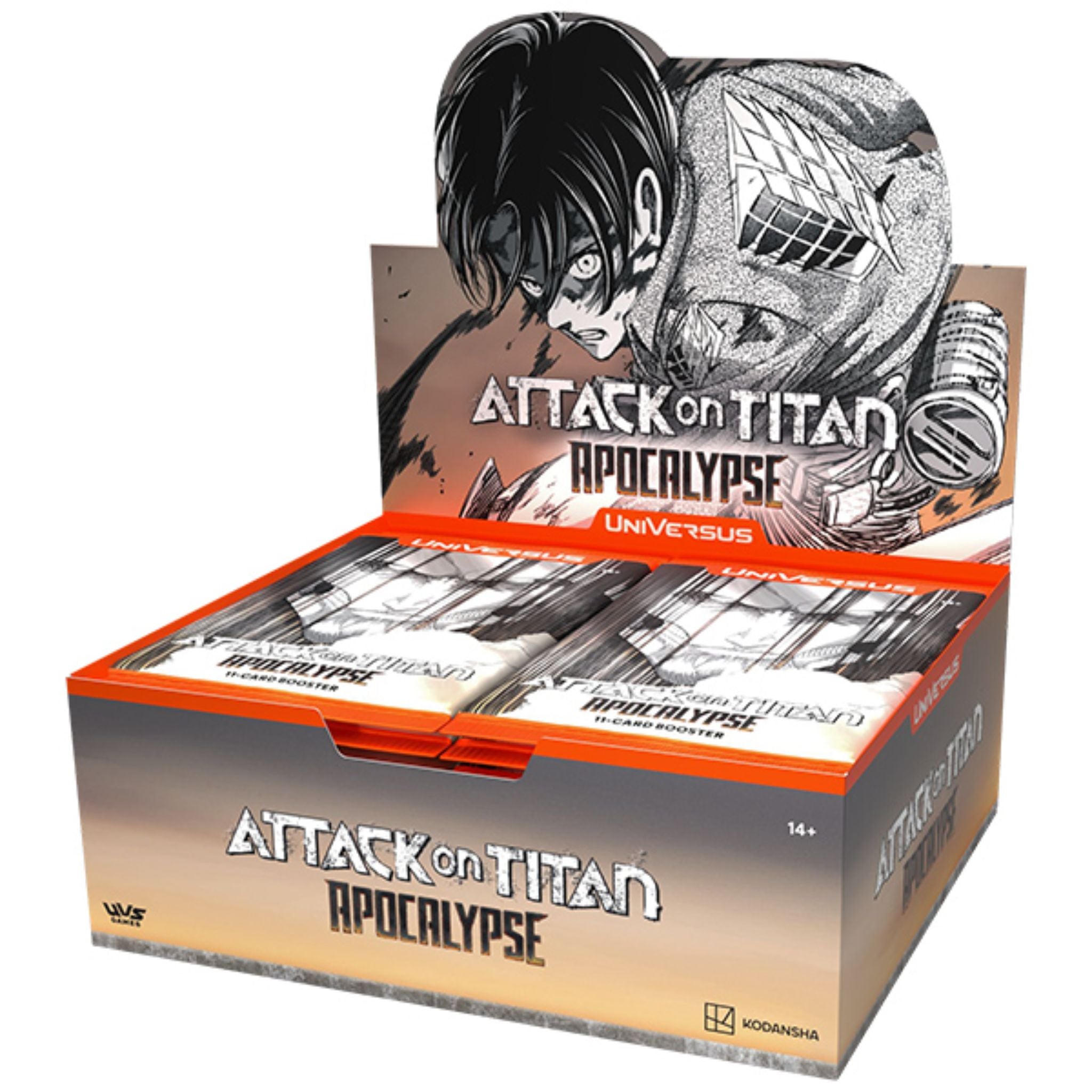 UniVersus Attack on Titan Apocalypse Booster Box – Trading