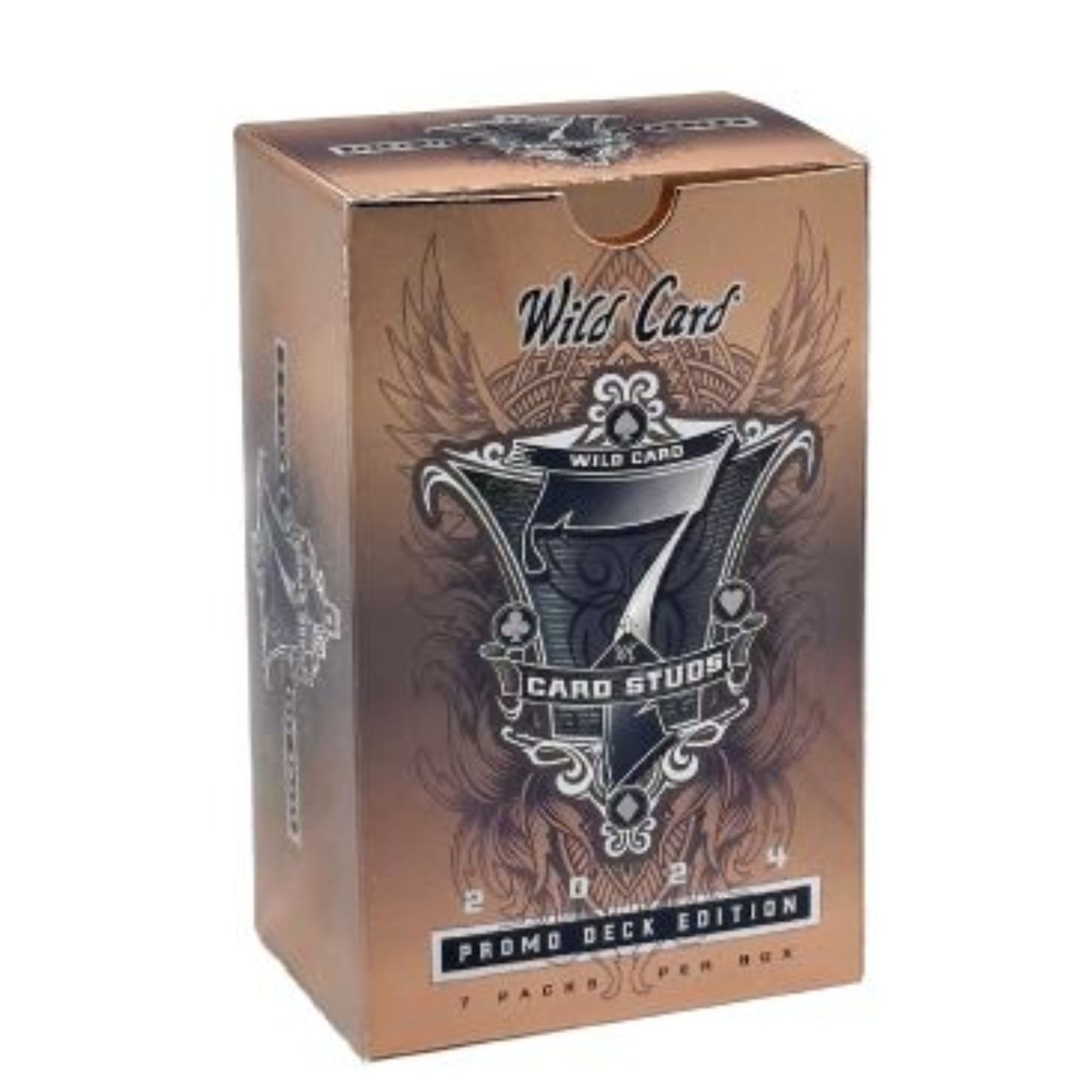 2024 Wild Card 7 Card Studs Metal All Quarterback Edition Football Hobby Box