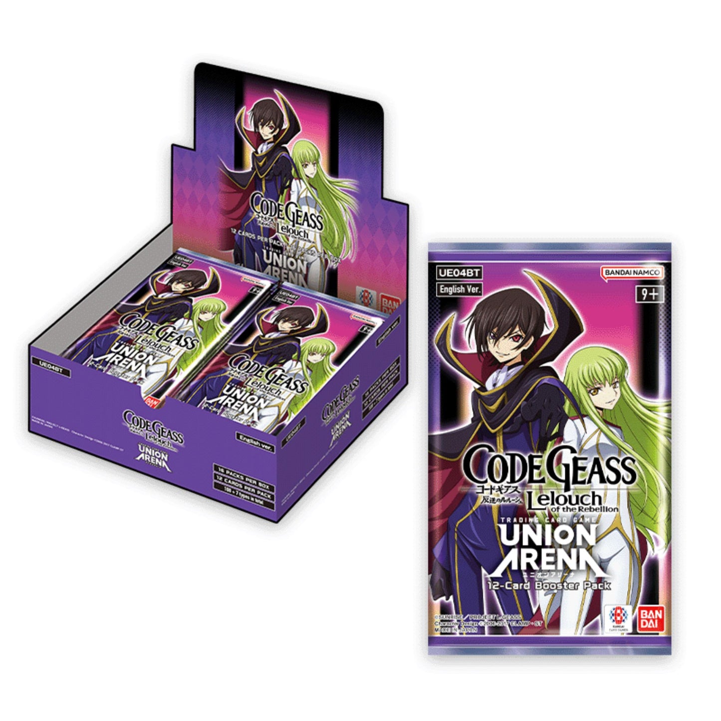 Union Arena Code Geass Lelouch of the Rebellion Booster Box - Trading Card Market